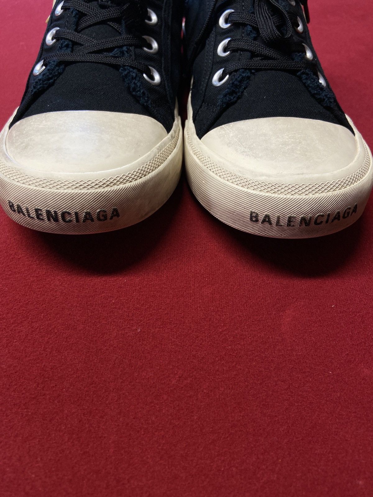Balenciaga Balenciaga Distressed Paris Sneaker Size US 7 / EU 40 - 4 Thumbnail