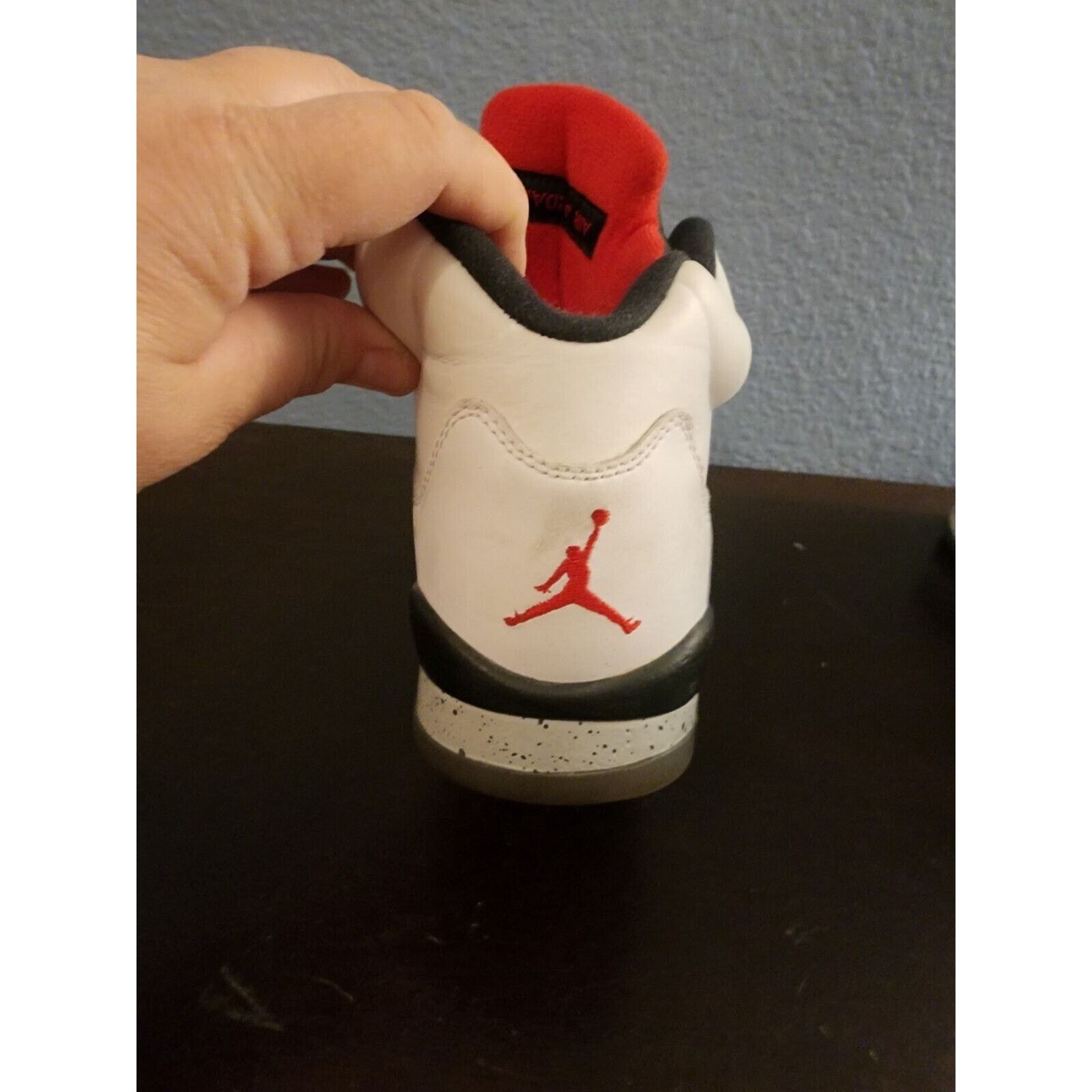 Nike Nike Air Jordan 5 V Retro White Cement Youth Shoes Sz 6.5 Y Size US 6.5 / EU 39-40 - 3 Thumbnail