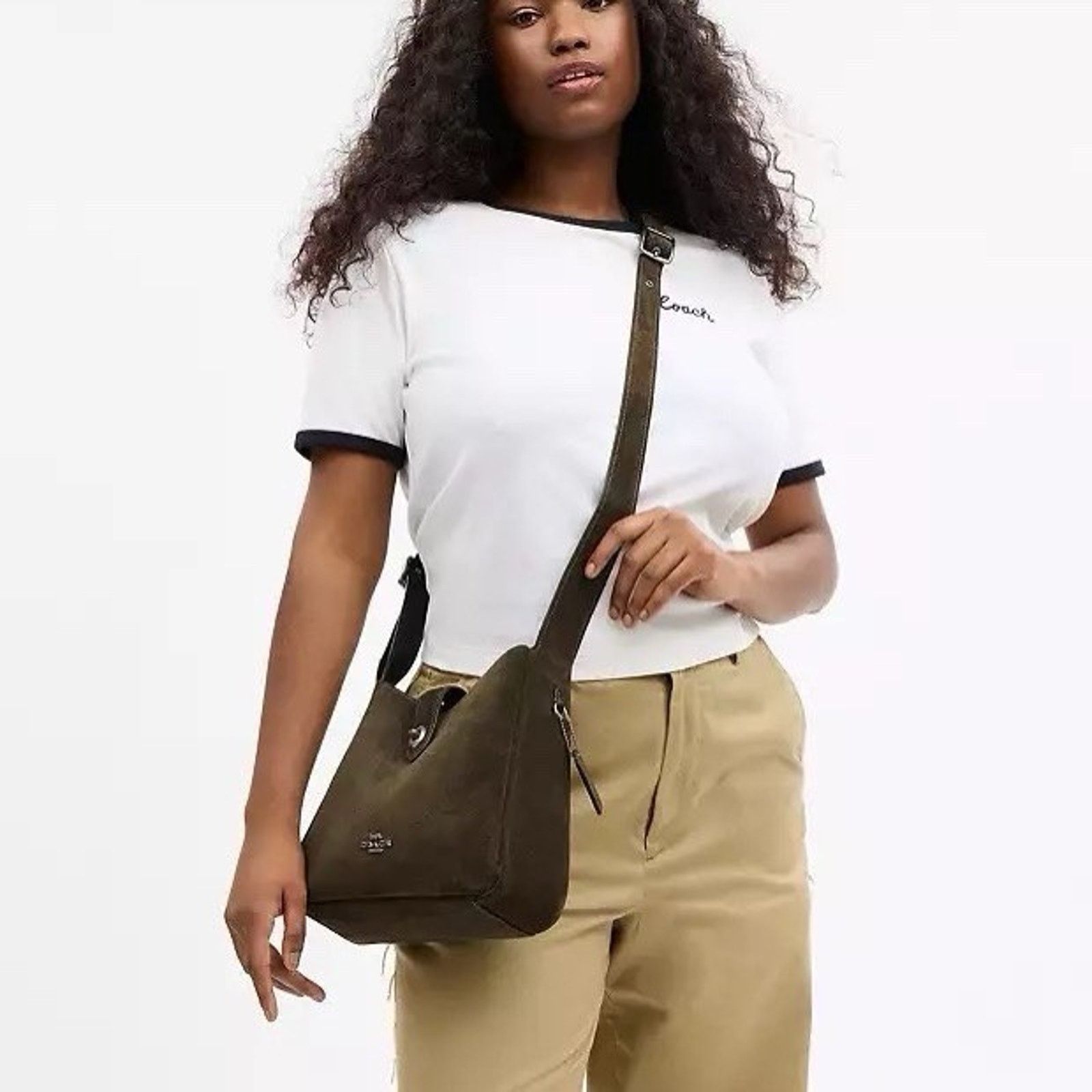 Coach NWT Coach Hadley Convertible Crossbody Bag CCG43 Size ONE SIZE - 13 Thumbnail
