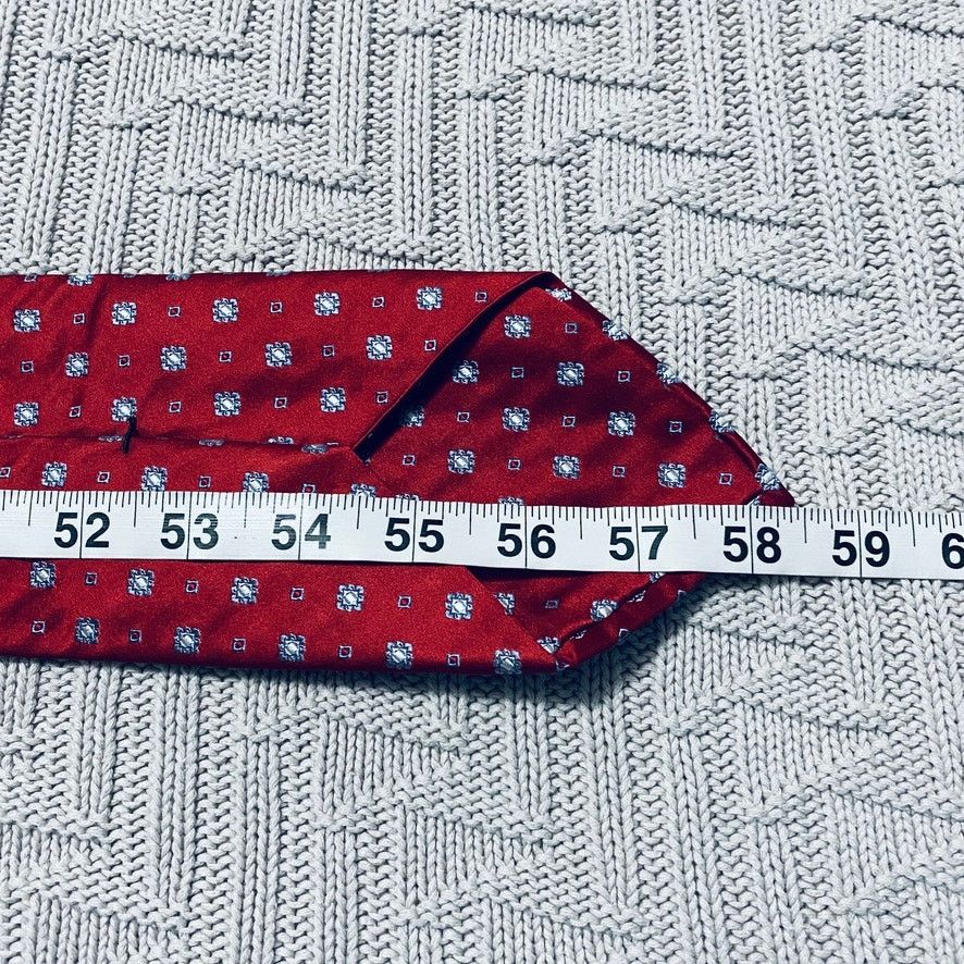 Brooks Brothers Brooks Brothers red patterned golden fleece luxury silk tie Size ONE SIZE - 4 Thumbnail