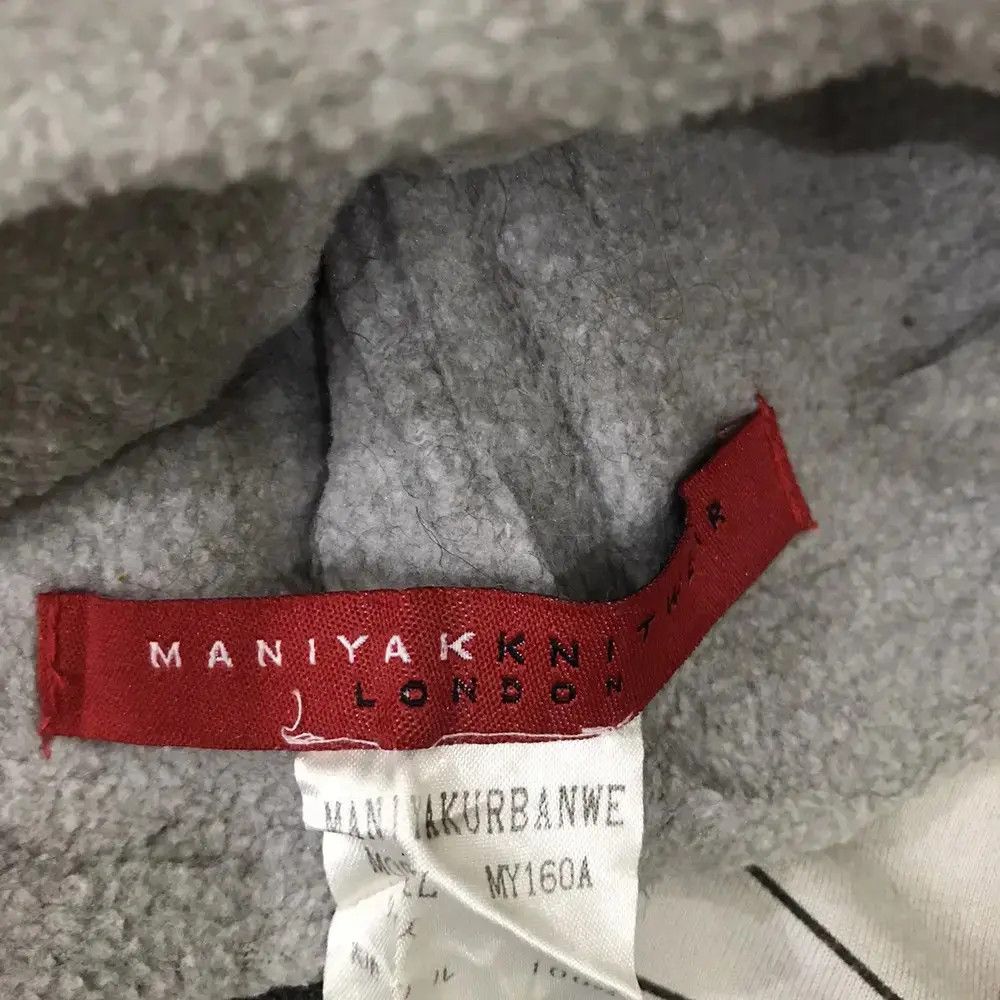 Japanese Brand Maniyak Knitwear London Beanie Hat Size ONE SIZE - 5 Thumbnail