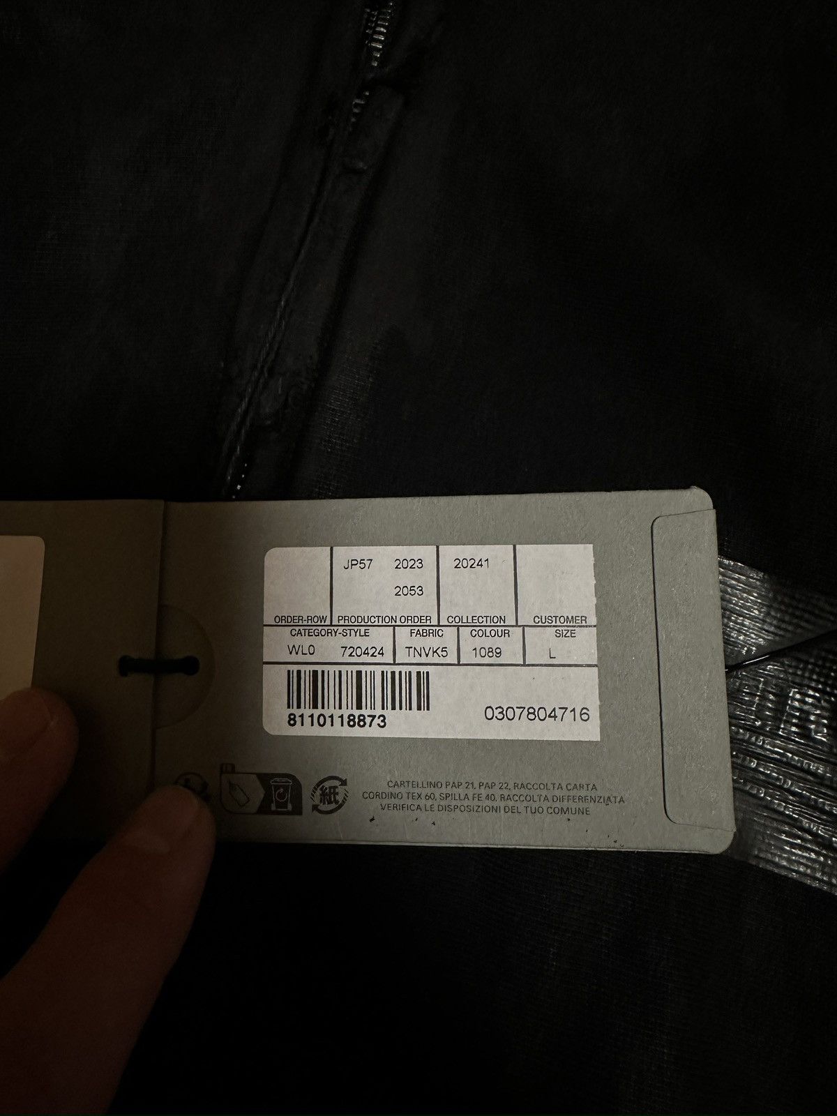 Balenciaga Balenciaga Winter22 Gaffer Zip Hoodie Size US L / EU 52-54 / 3 - 6 Thumbnail