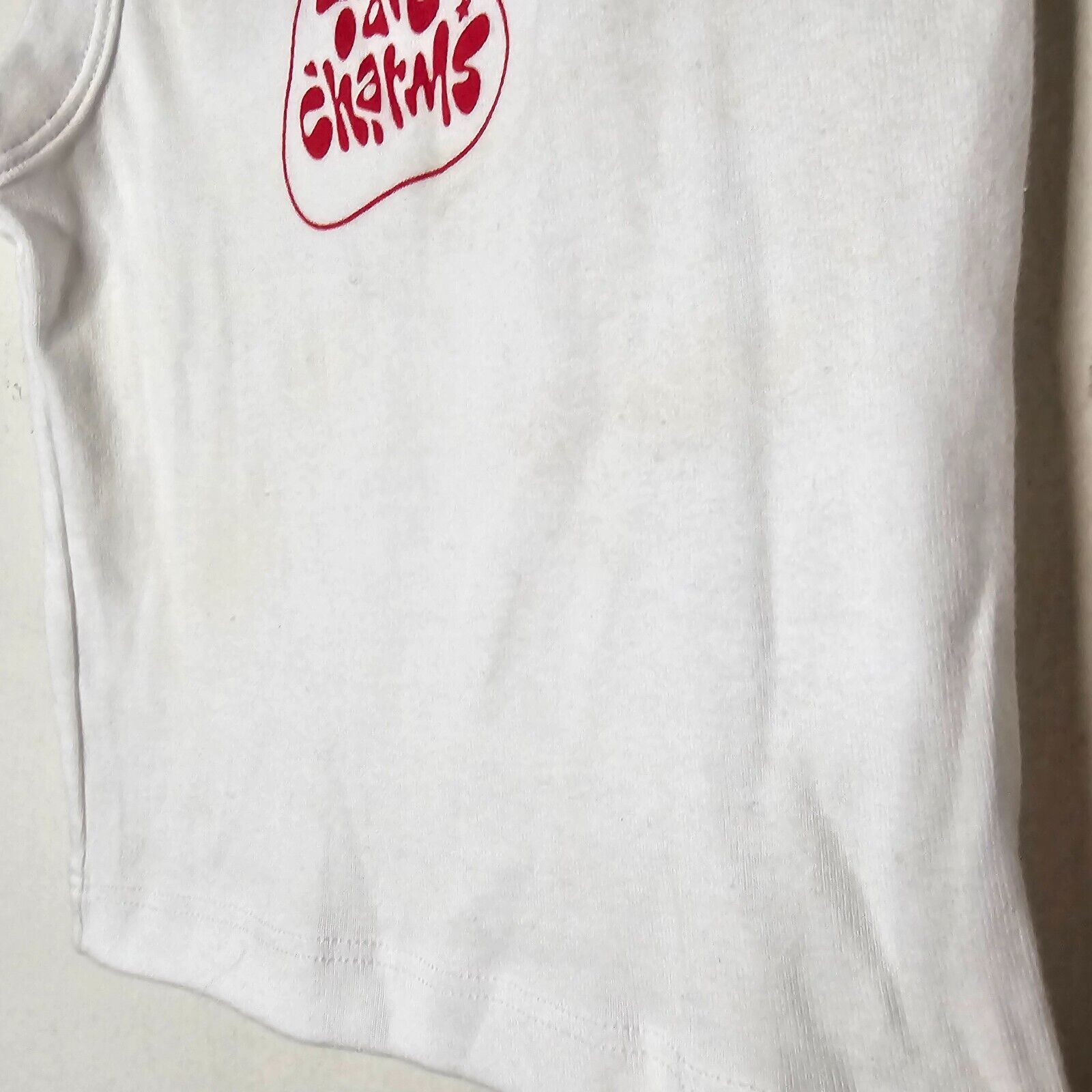 Other Ian Charms White Crop Sleeveless Tank Red Ian Charms Logo S Size S / US 4 / IT 40 - 3 Thumbnail