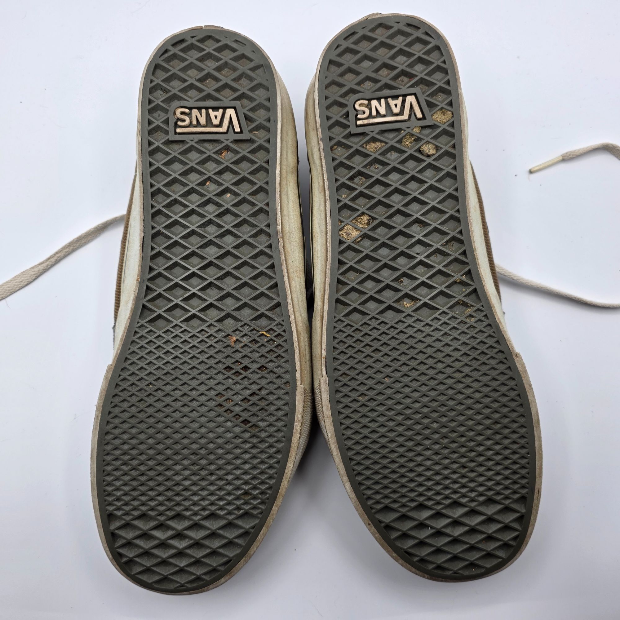 Vans Vans M Widow Vulc Mid Mens Size 9.5 Gray Brown Sneaker Shoes Size US 9.5 / EU 42-43 - 8 Thumbnail