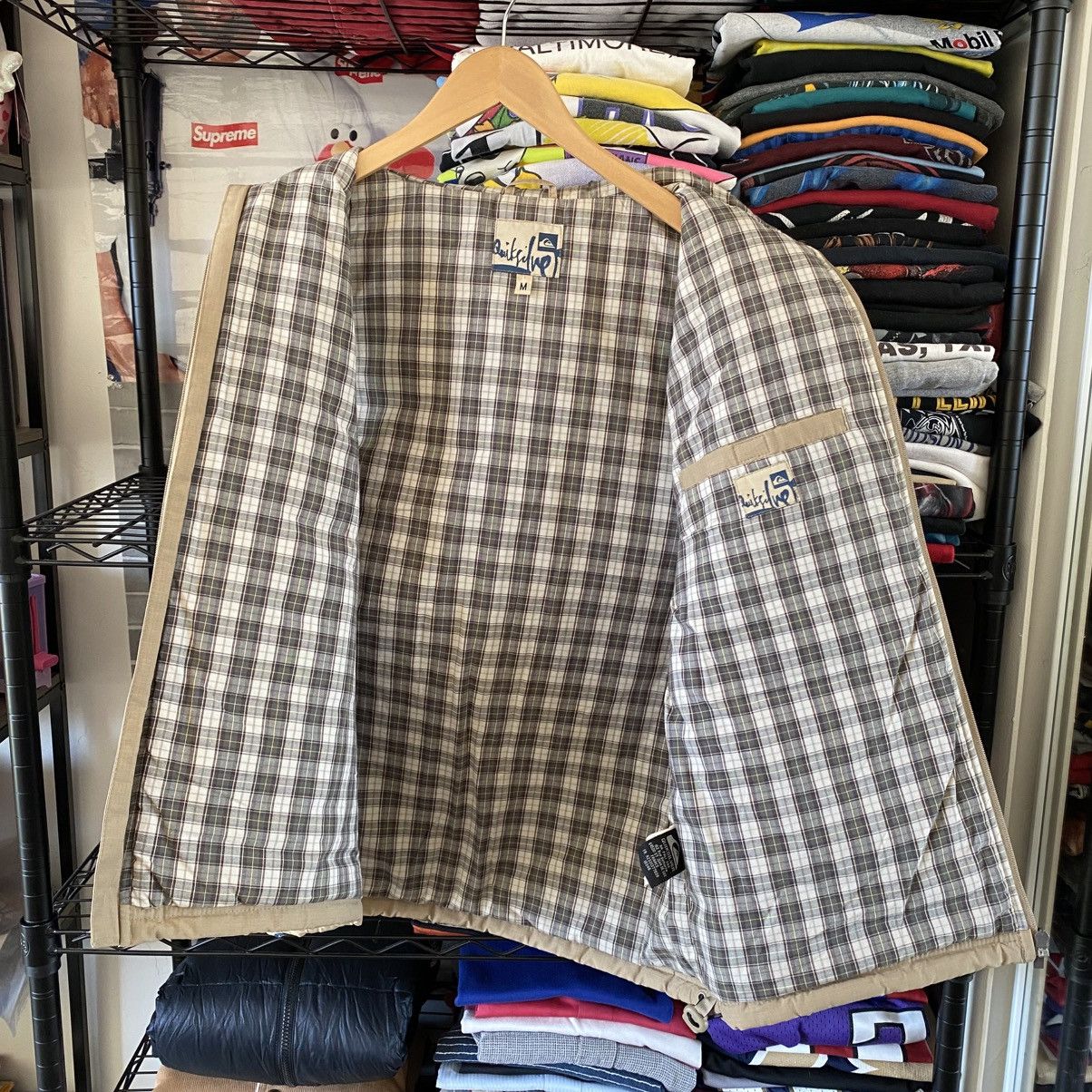 Quiksilver Vintage Quiksilver Puffy Vest Plaid Lined Grunge Skater Y2K Size US M / EU 48-50 / 2 - 4 Thumbnail