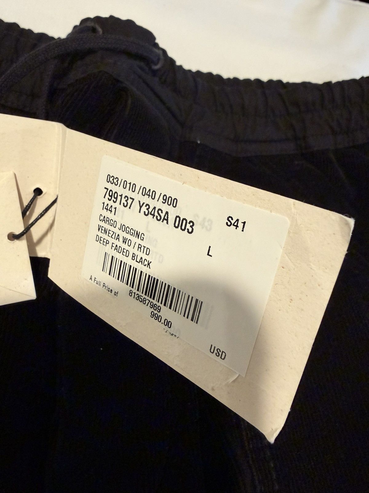 Saint Laurent Paris Saint Laurent mens 2024 corduroy joggers. L. $990 Size US 34 / EU 50 - 3 Thumbnail