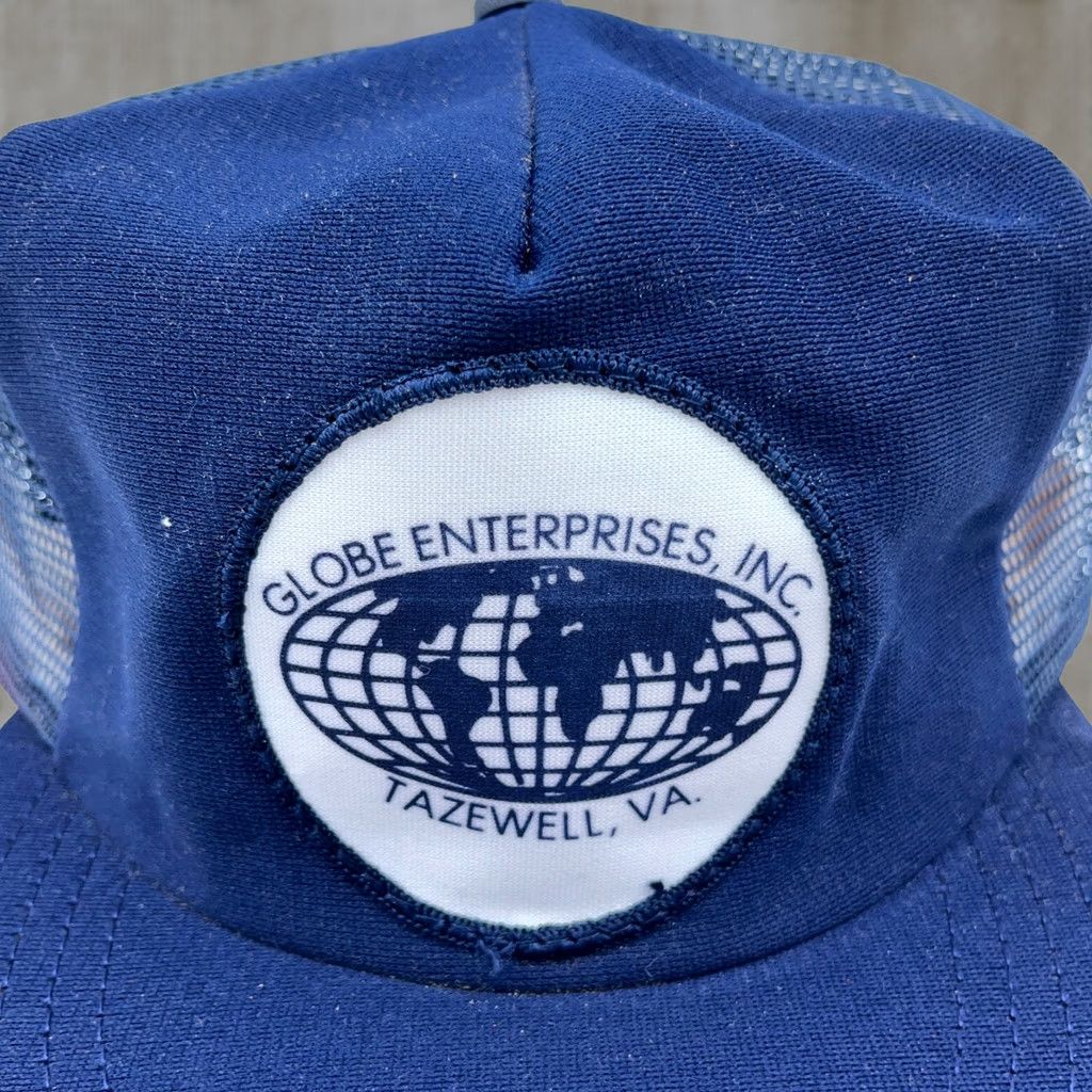 Coal VINTAGE Global Enterprise Coal Mining Trucker Hat Cap SnapBack USA Patch 80s Size ONE SIZE - 1 Thumbnail