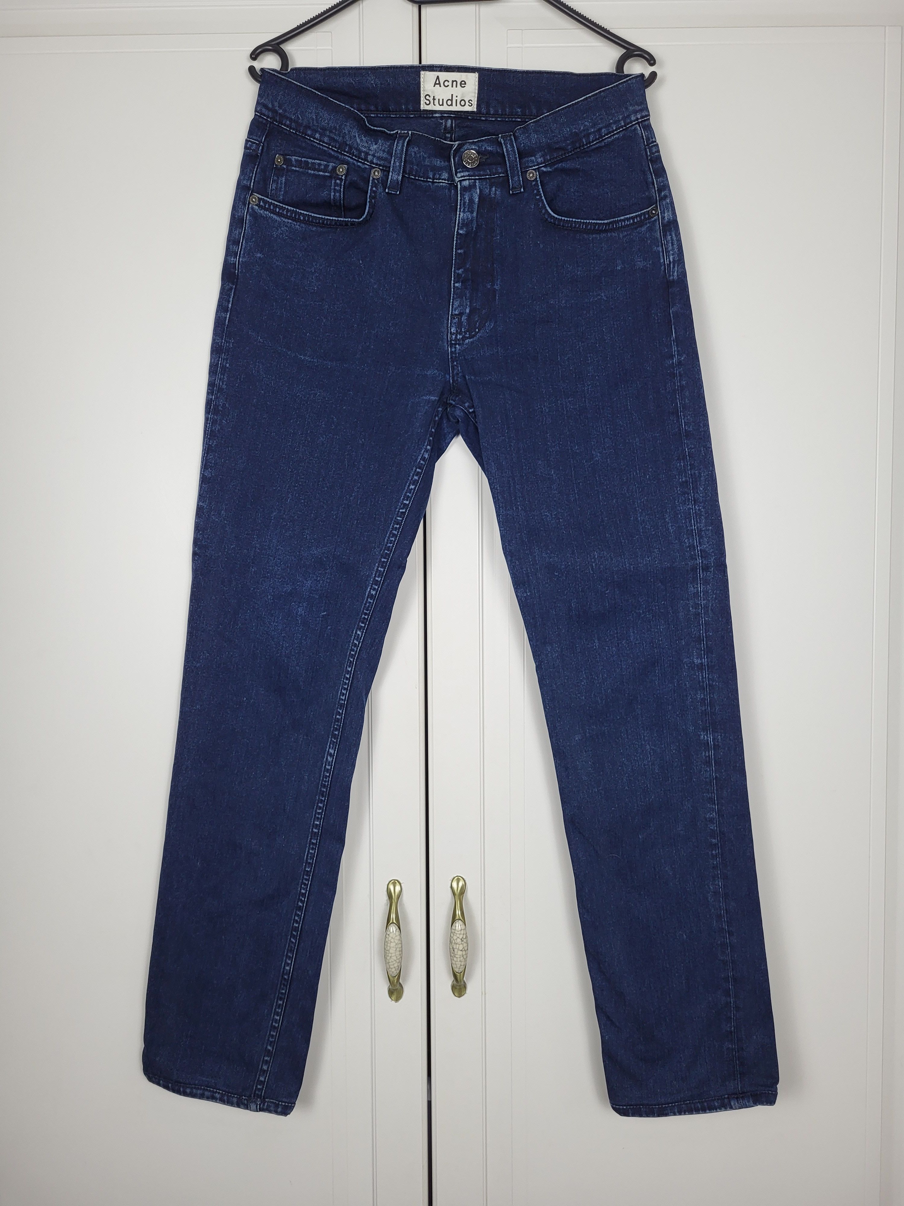 Acne Studios Acne Studios Ace Abyss denim W30L32 Size US 30 / EU 46 - 1 Thumbnail