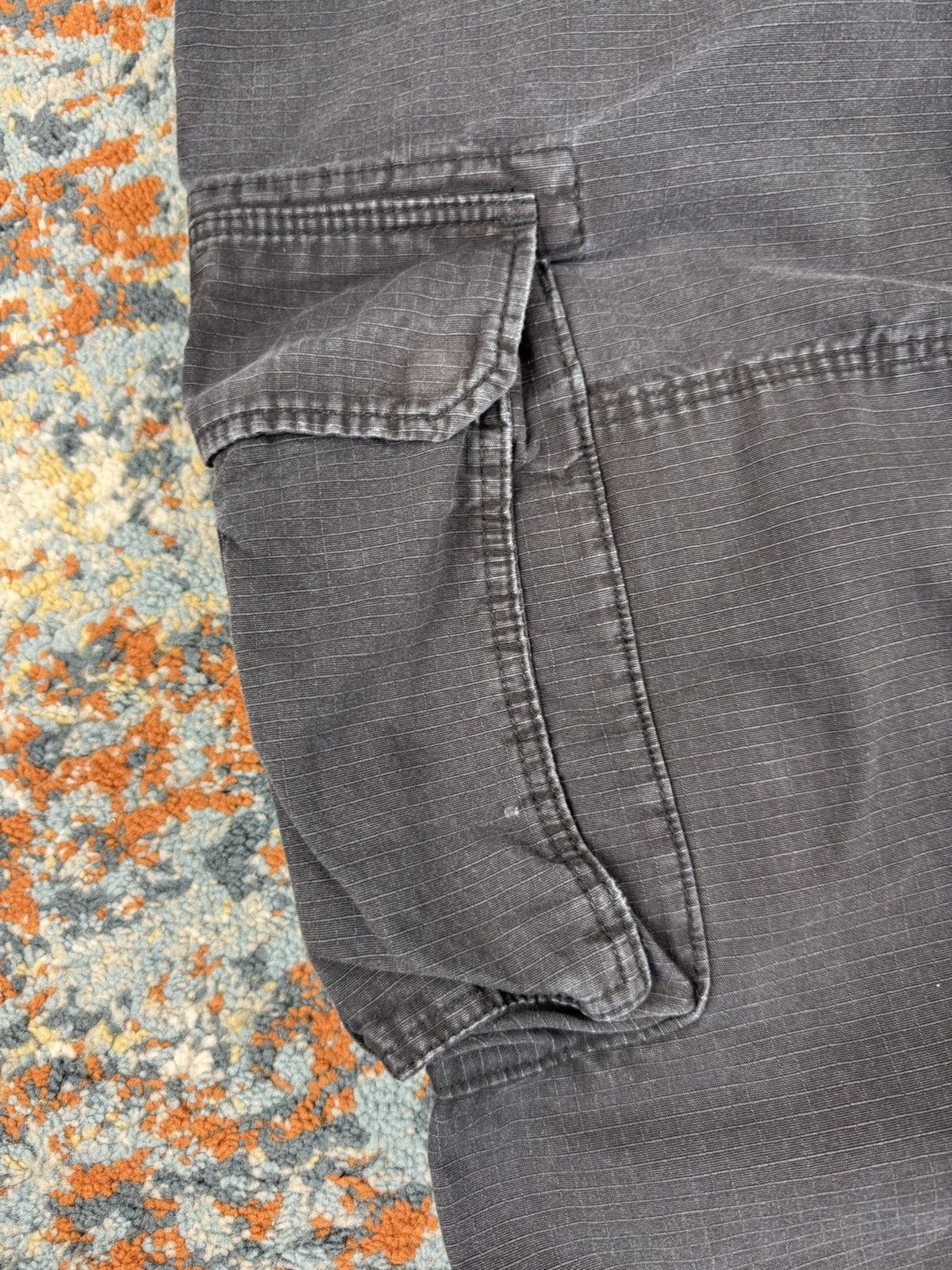 Dickies × Vintage Vintage 90s Dickies ripstop baggy cargo workwear pants faded Size US 26 / EU 42 - 10 Thumbnail