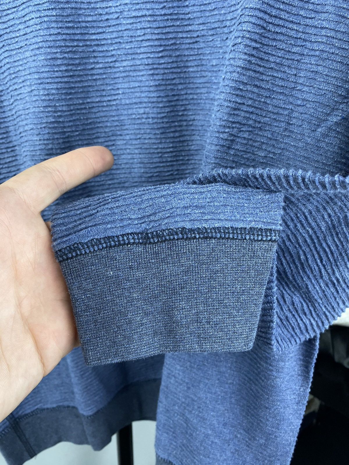 Diesel × Vintage Diesel Punk Gothic Opium Emo Avant Garde Men Blue Sweatshirt Size US L / EU 52-54 / 3 - 8 Thumbnail