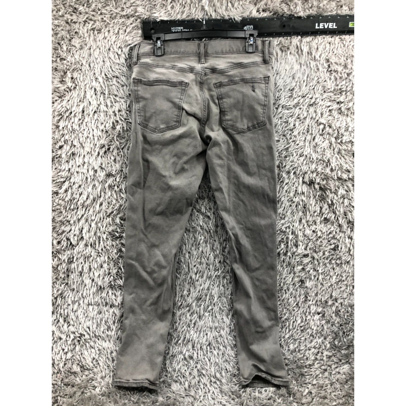 Old Navy Old Navy Jeans Mens Slim Straight 32x34 Mid Rise Gray Denim 5-Pocket Size US 32 / EU 48 - 5 Thumbnail