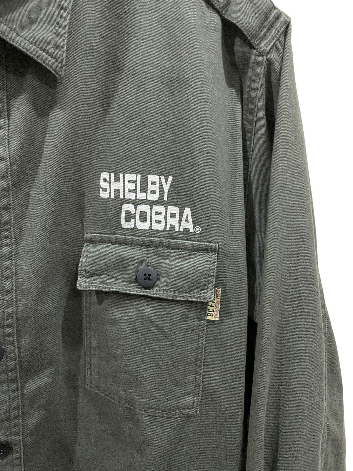 Other Vintage Shelby Cobra Button Up Shirt Flannel Size US L / EU 52-54 / 3 - 6 Thumbnail