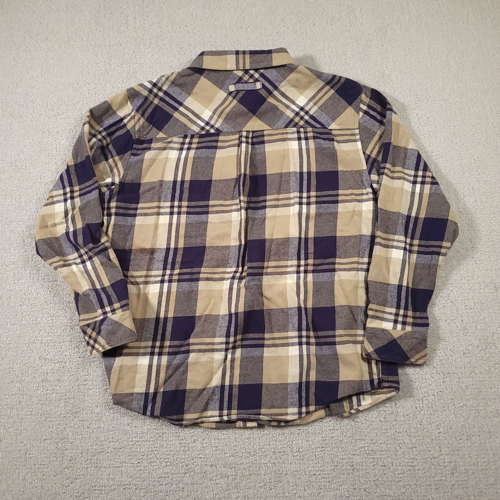 Vintage VINTAGE Legendary Whitetails Flannel Shirt Mens XL Beige Plaid Western Shirt Button-Up Collared Long Sleeve Size US XL / EU 56 / 4 - 7 Thumbnail