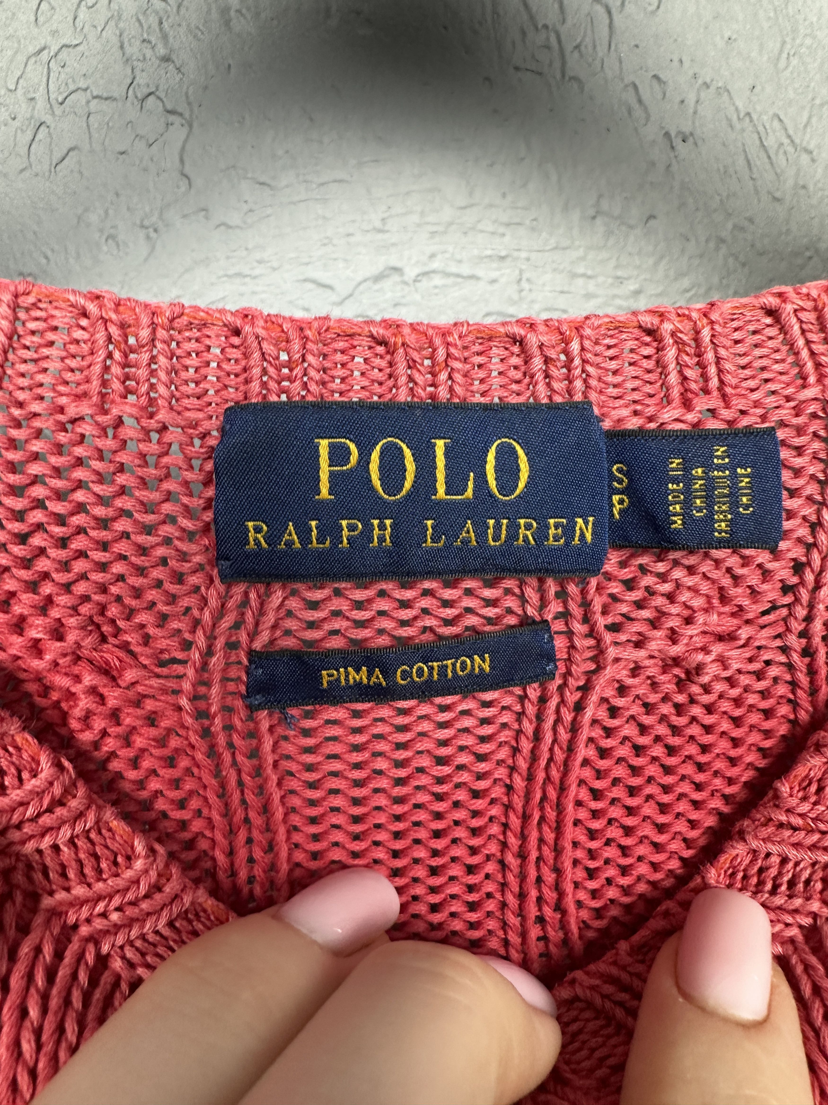 Polo Ralph Lauren Polo Ralph Lauren Vintage Womens Cable Knit Sweater Size S / US 4 / IT 40 - 4 Thumbnail