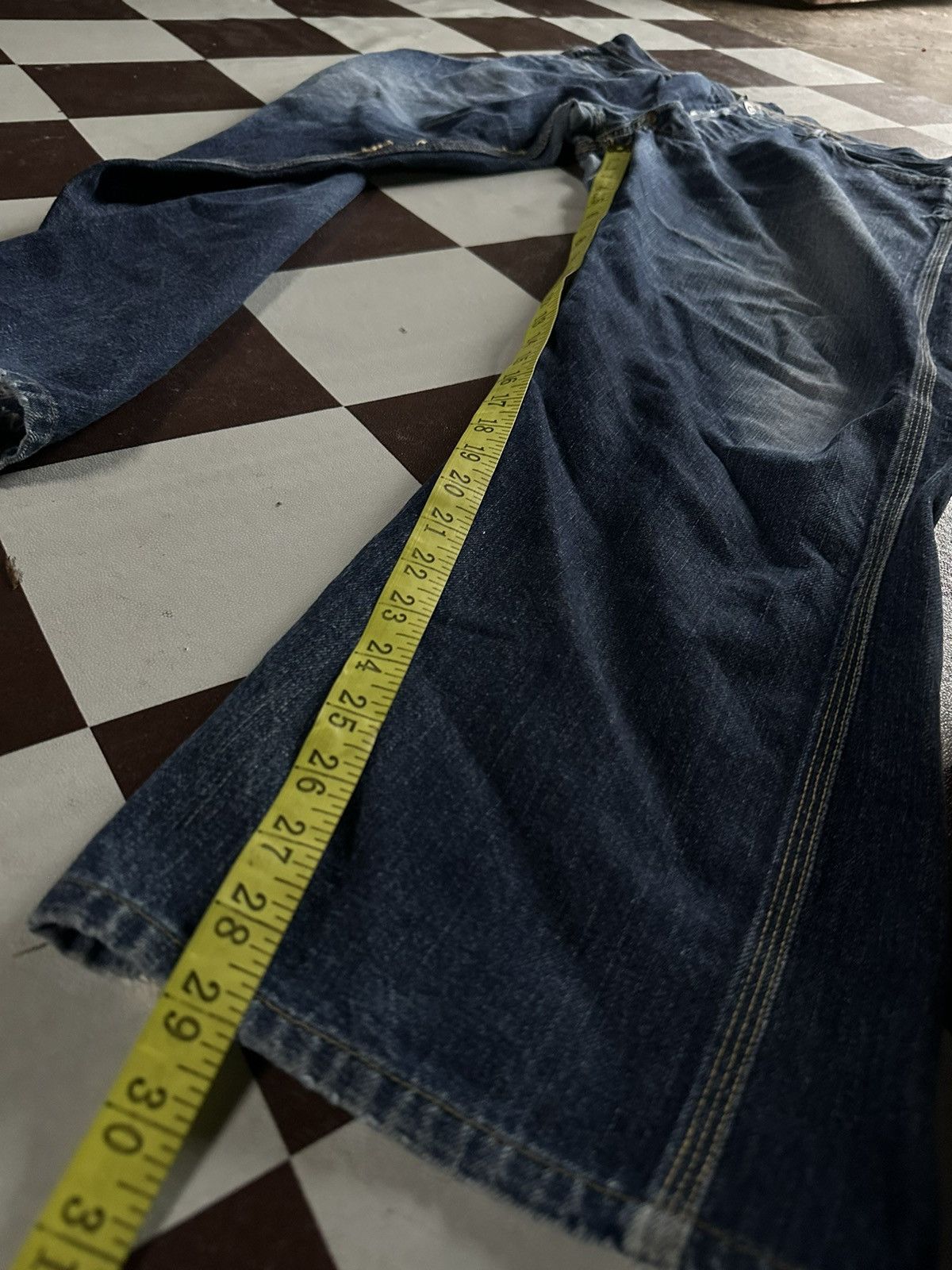 Japanese Brand × Vintage Vintage K&T H O’alls selvedge denim jeans Size US 32 / EU 48 - 9 Thumbnail
