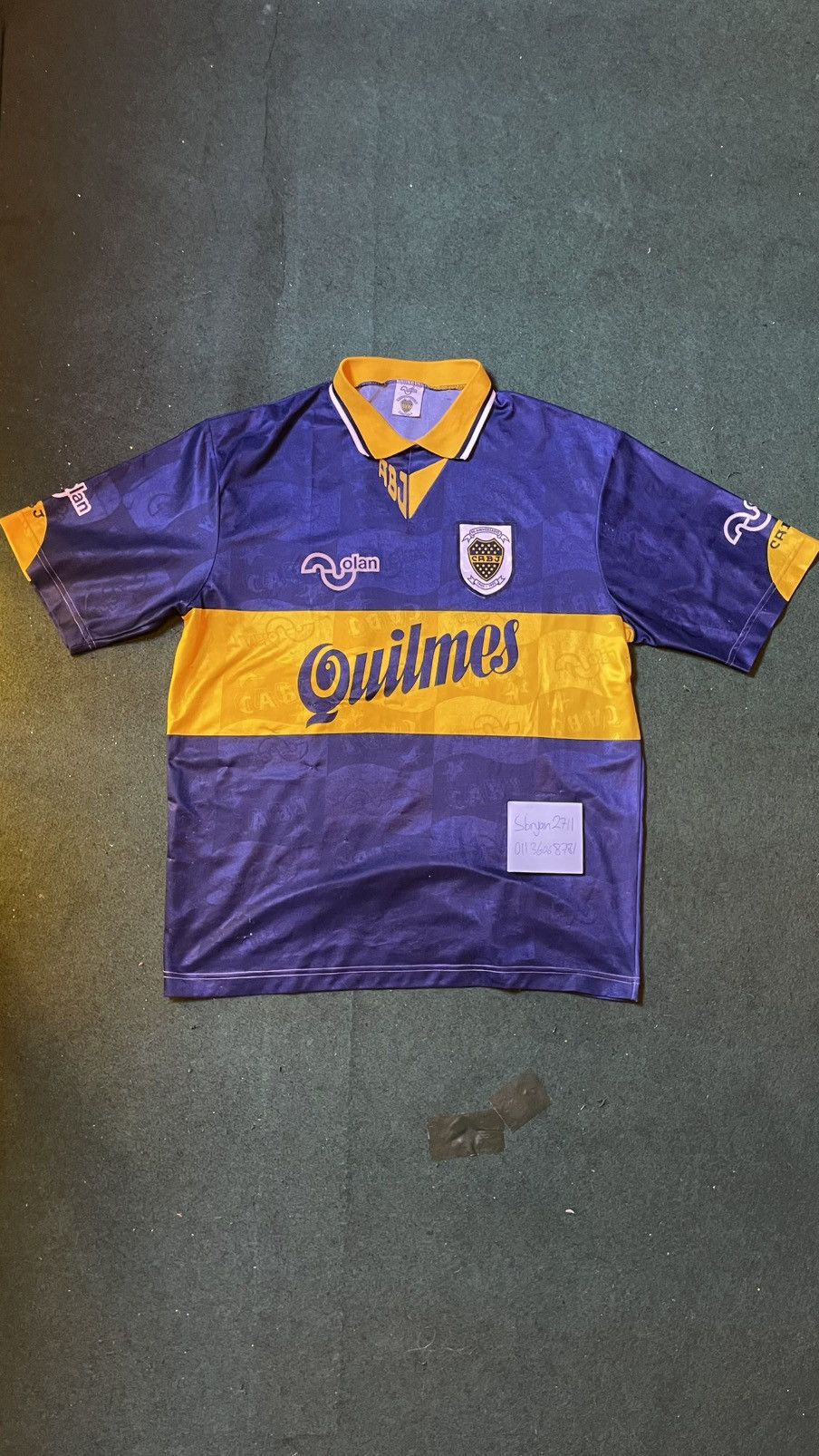 Other 1995 Boca Juniors Home Jersey Size US L / EU 52-54 / 3 - 1 Thumbnail