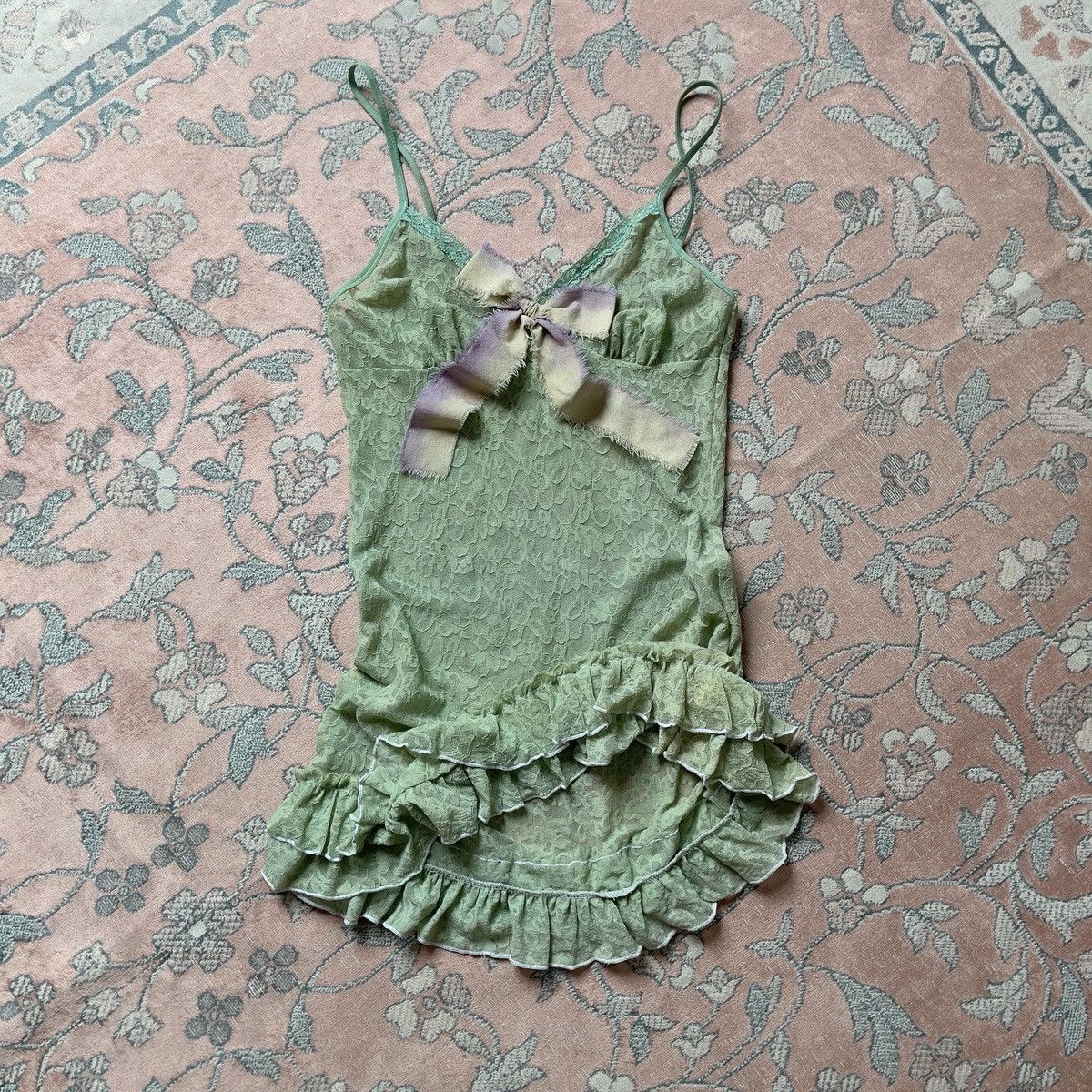 victoria's secret green slip dress Green 80s Victoria's Secret Gold Label Slip Dress (M) – Amethyst Lullabies