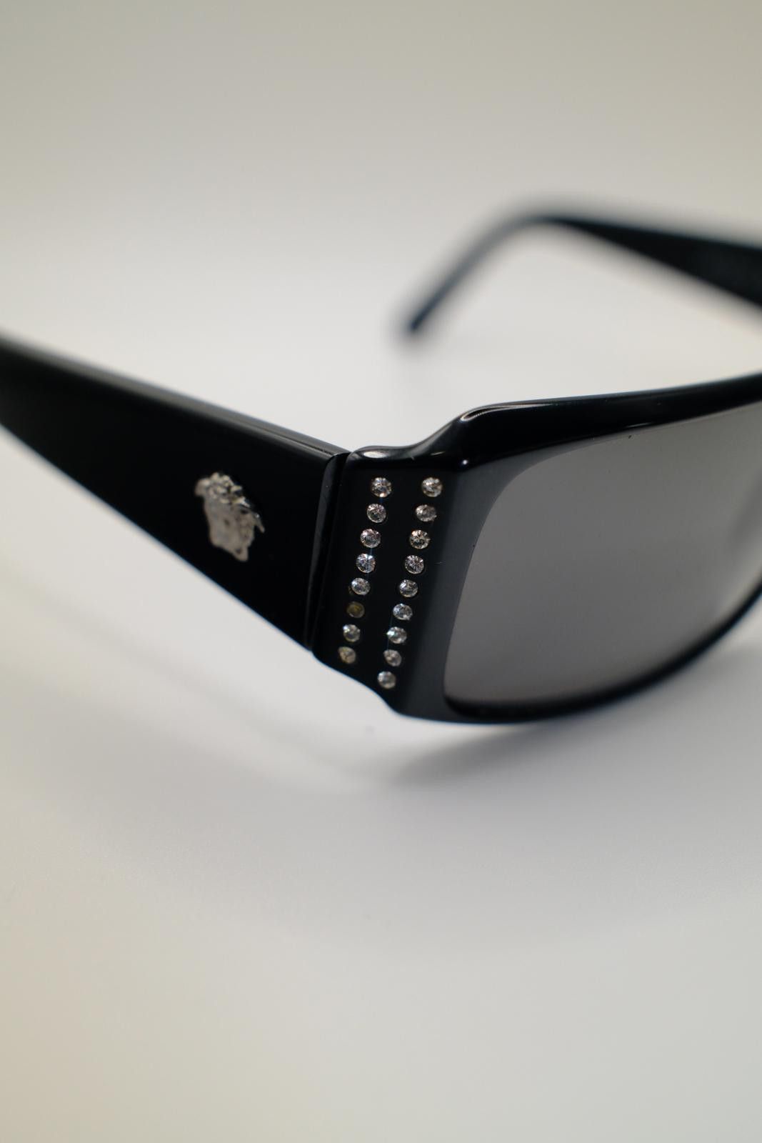 Versace 90s Versace Rectangular Frame Jewel Side Medusa Sunglass Size ONE SIZE - 5 Thumbnail