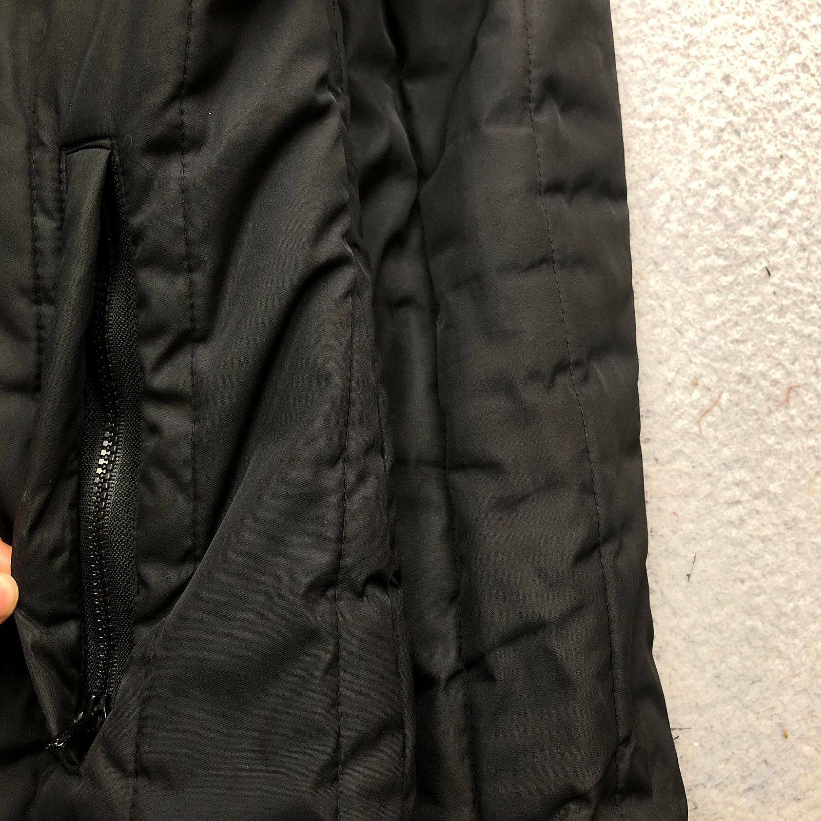 J.Crew J.Crew Quilted Puffer Jacket Womens Medium Long Sleeve Black Size M / US 6-8 / IT 42-44 - 9 Thumbnail