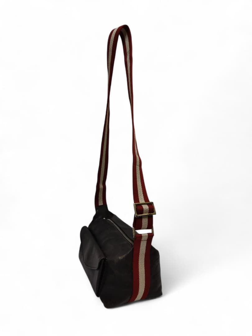 Bally Bally Tini Brown Leather Shoulder Bag & Crossbody Bag Size ONE SIZE - 2 Thumbnail