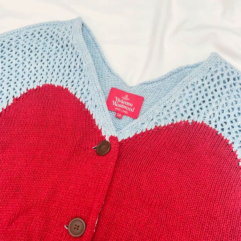 Vivienne Westwood Vivienne Westwood Heart-knit jacket Size XS / US 0-2 / IT 36-38 - 2 Thumbnail