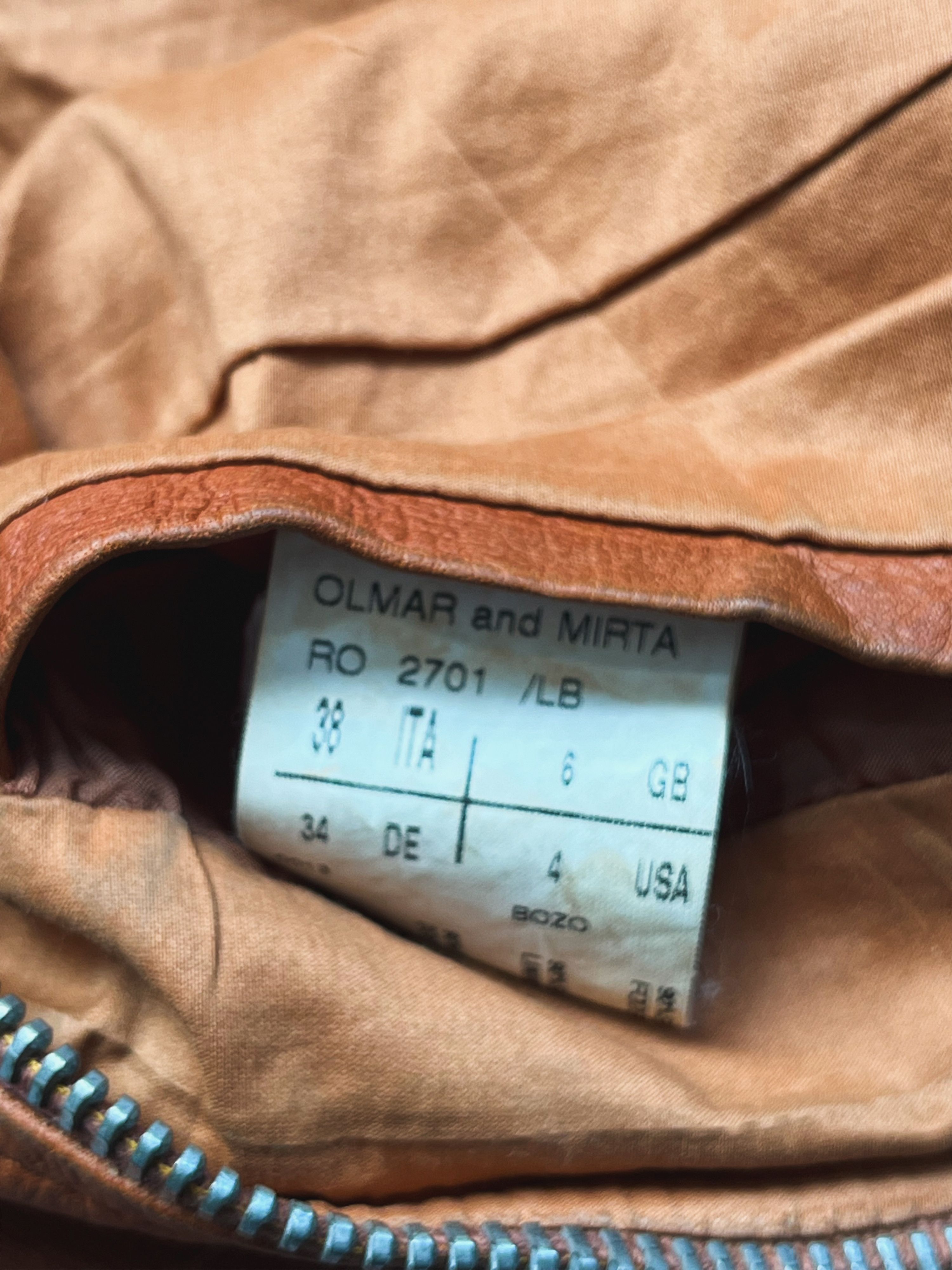 Rick Owens rick owens olmar and mirta bozo leather jacket Size XS / US 0-2 / IT 36-38 - 6 Thumbnail