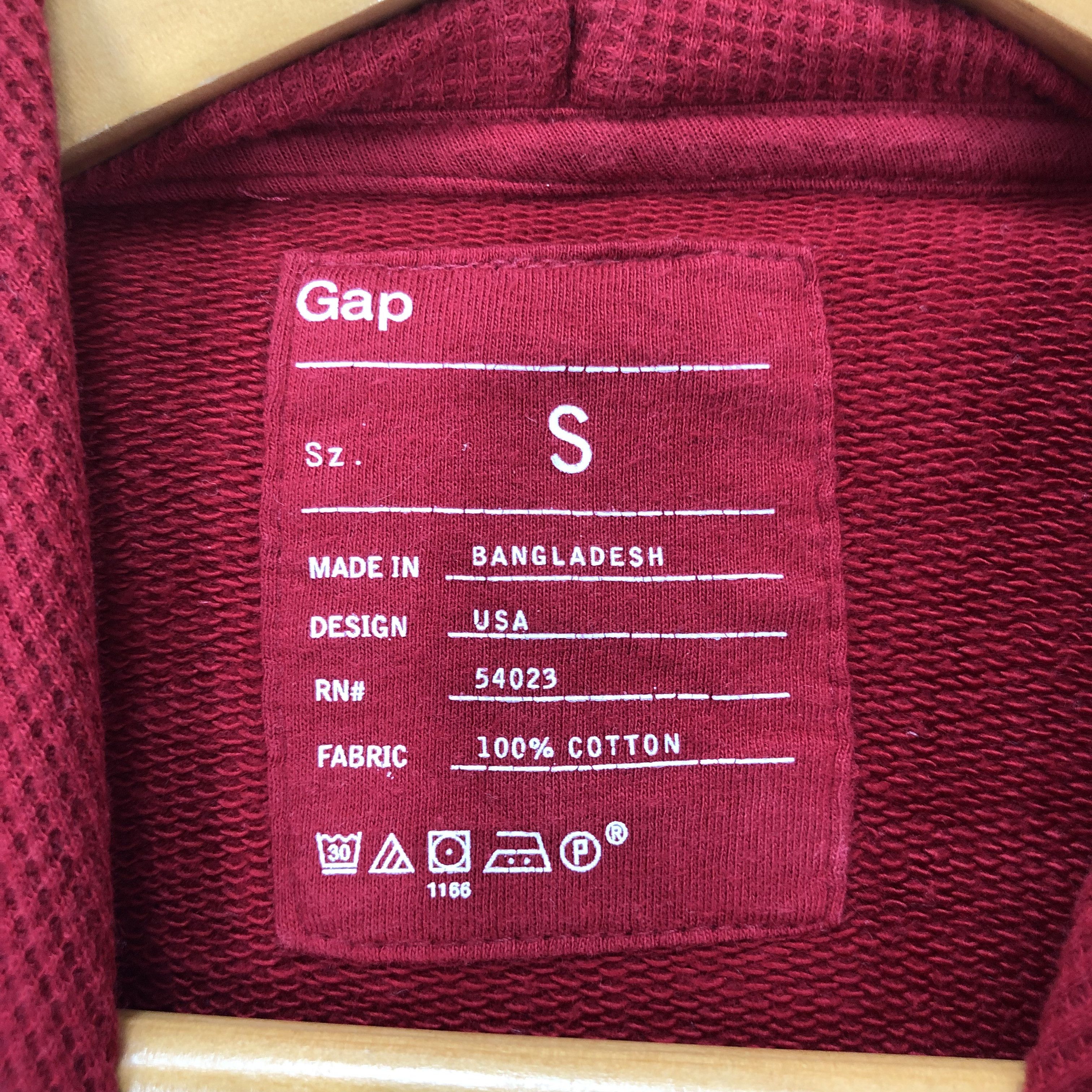 Gap GAP Zipper Hoodie #1652/04 Size US S / EU 44-46 / 1 - 6 Thumbnail