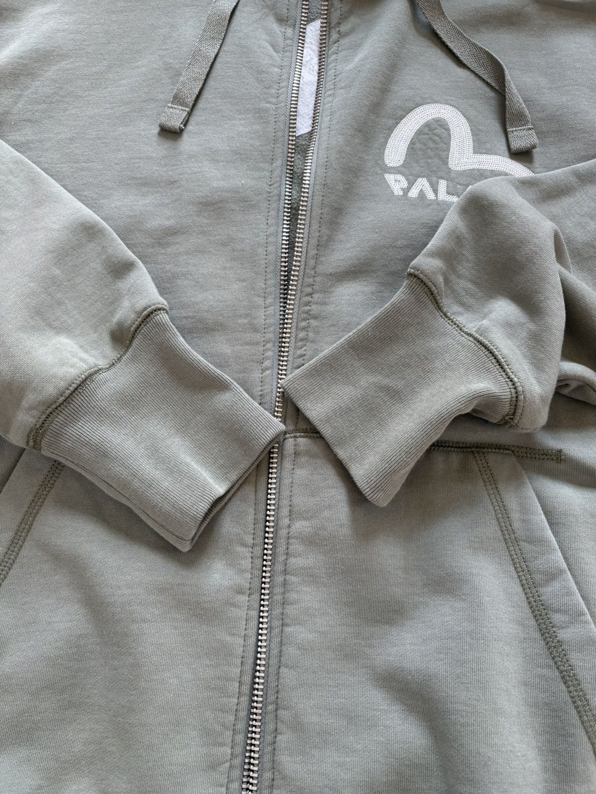 Evisu × Palace Palace Evisu Dice Full Zip Hoodie Jacket Olive Green Large Size US L / EU 52-54 / 3 - 13 Thumbnail