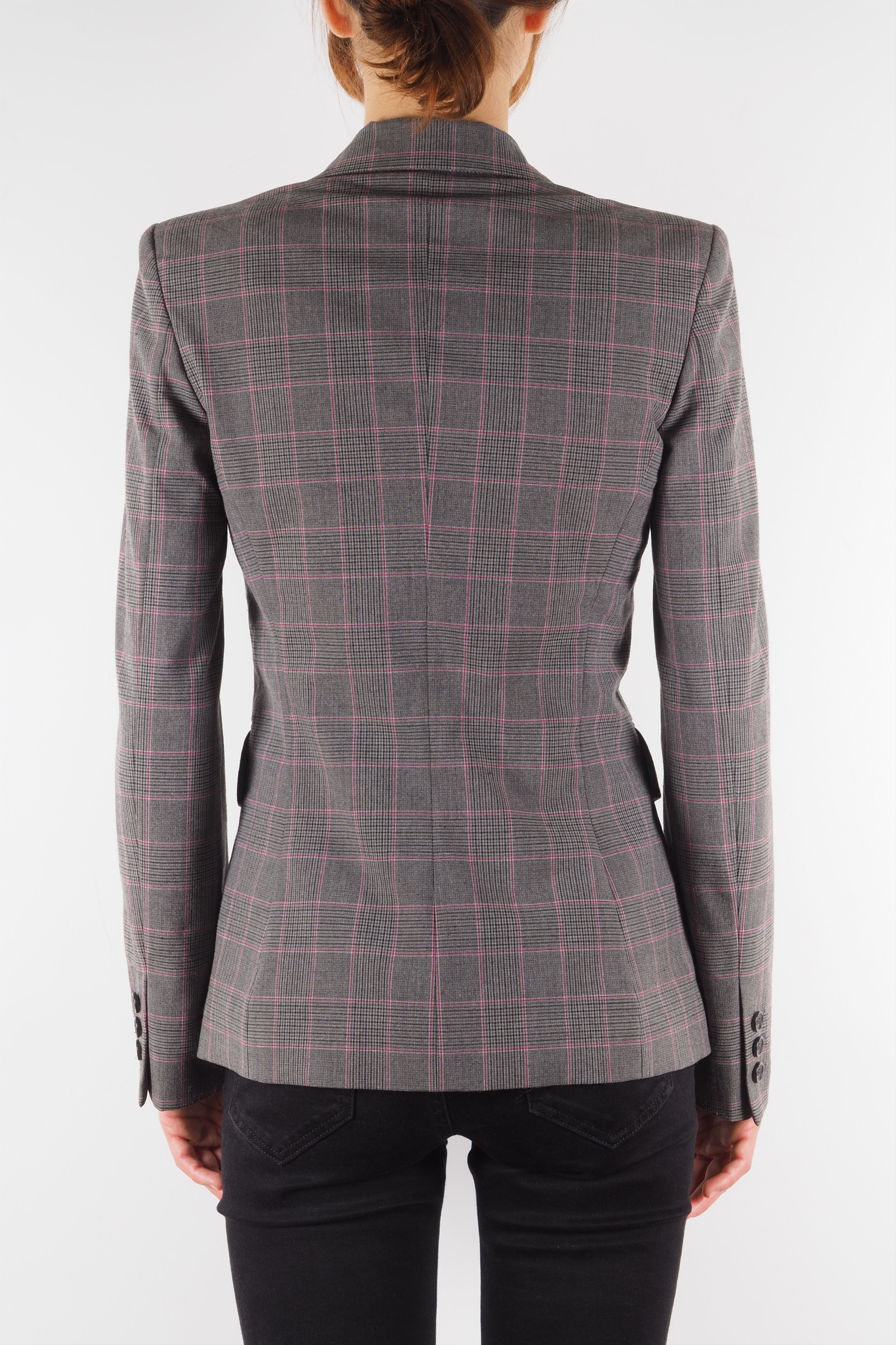 Dolce & Gabbana × Vintage Dolce&Gabbana Vintage Women's Gray Blazer Jacket Size S / US 4 / IT 40 - 3 Thumbnail