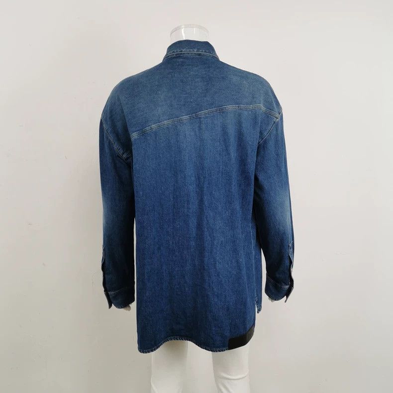 Loewe LOEWE Pure cotton single row collar coat Size L / US 10 / IT 46 - 2 Thumbnail