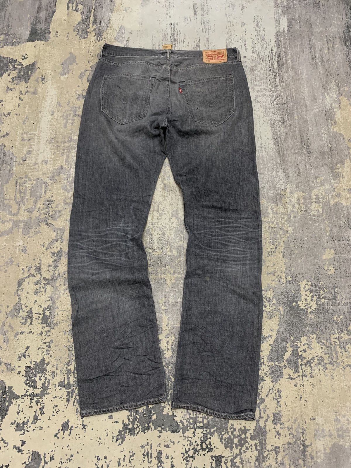 Levi's vintage levi's 501 distressed denim jeans W37 Size US 37 - 7 Thumbnail