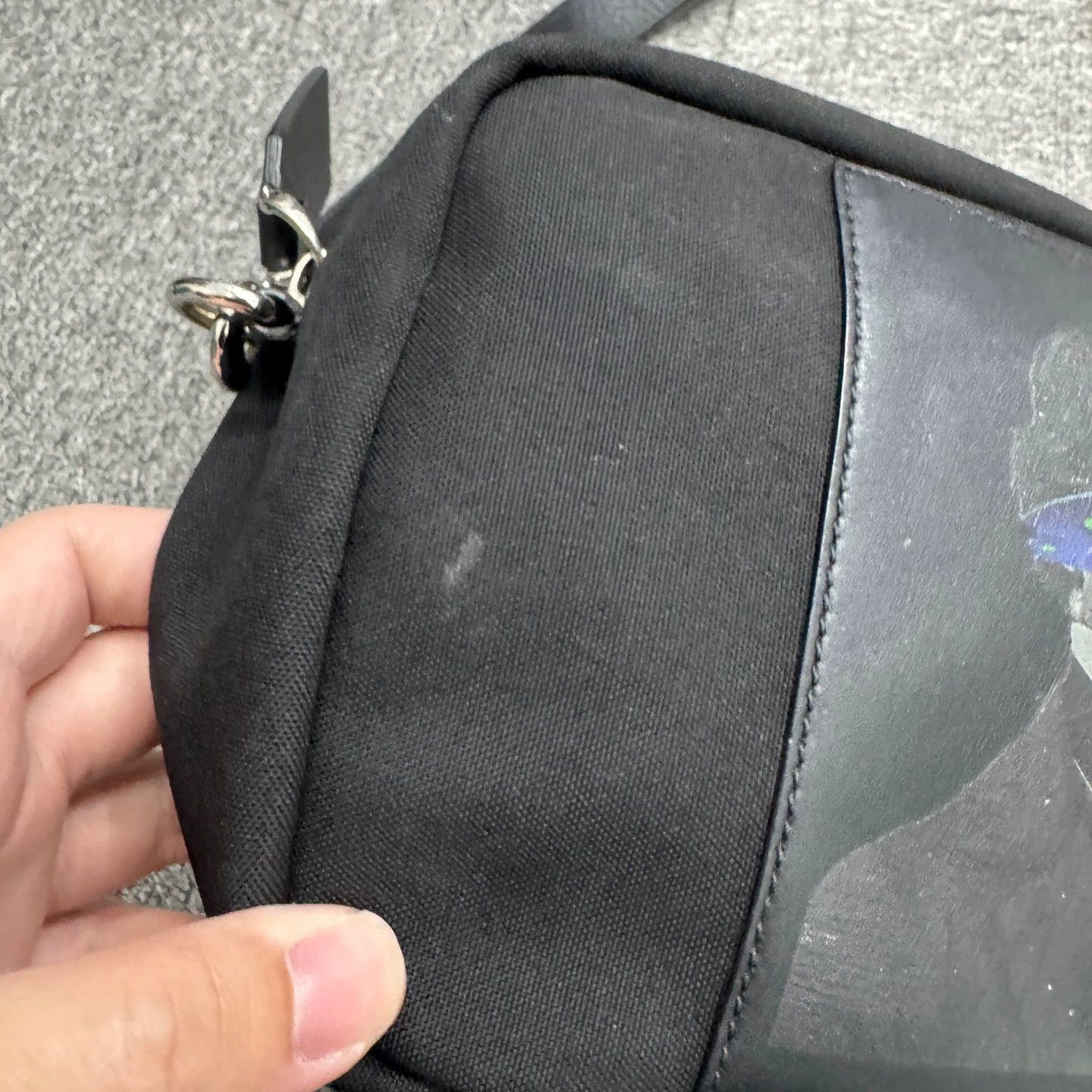 Valentino Black Crossbody Bag with Portrait Print Size ONE SIZE - 2 Thumbnail