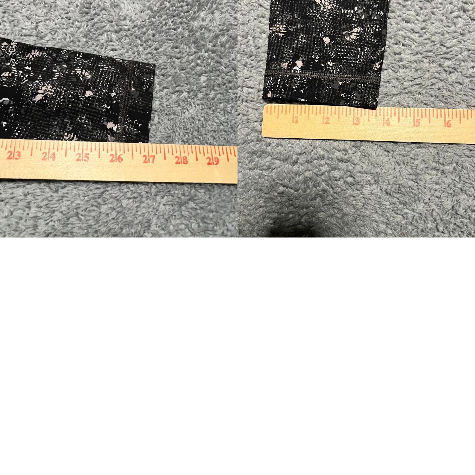 Lululemon Lululemon Leggings Wunder Under 8 Womens 27” Black Patterned Pants Regular Ankle Womens Size 30" / US 8 / IT 44 - 8 Thumbnail