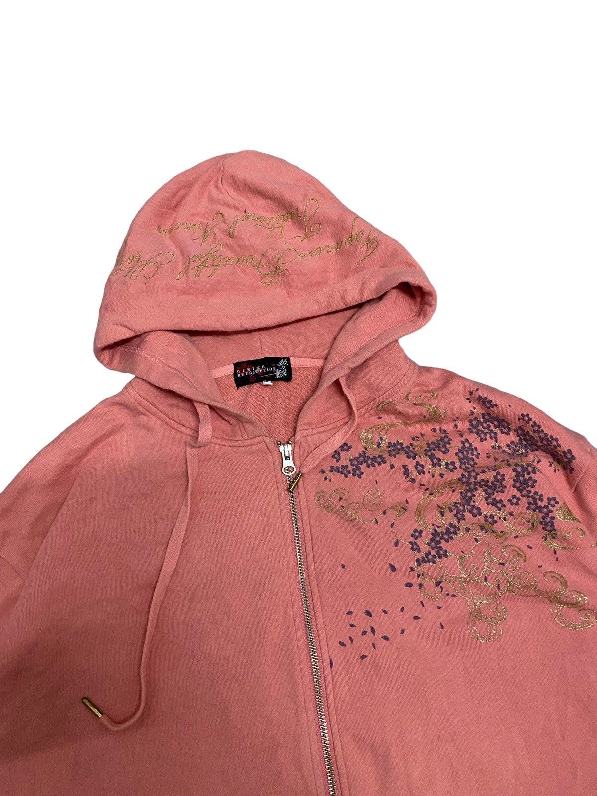 Japanese Brand × Vintage Vintage 90s Divine Retribution Traditional Japanese Hoodie Size US XL / EU 56 / 4 - 4 Thumbnail