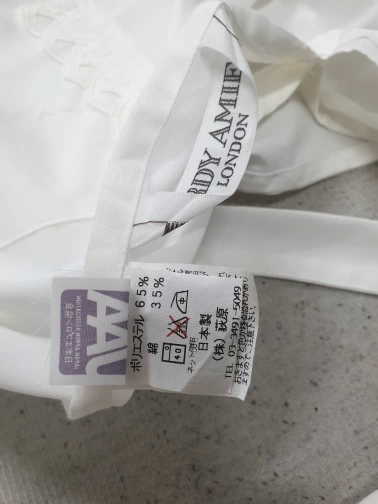 Hardy Amies Hardy Amies white colour Aprons Size M / US 6-8 / IT 42-44 - 4 Thumbnail