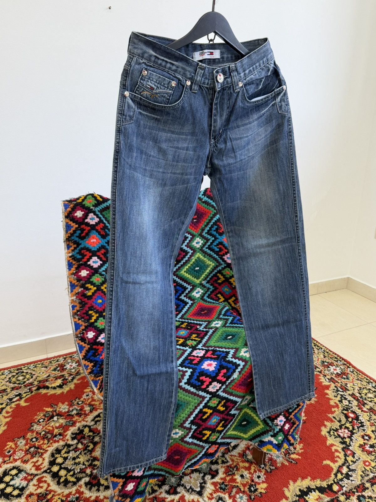 Hedi Slimane 00s Diesel Hedi Slimane Dior Style Washed Denim Jeans Size US 30 / EU 46 - 5 Thumbnail