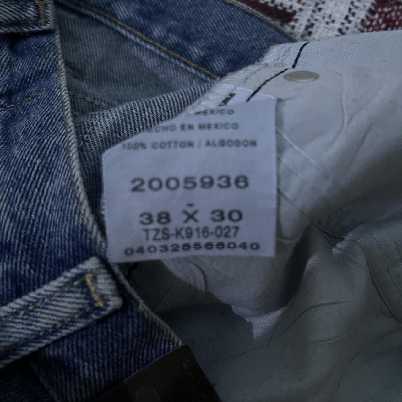 Japanese Brand × Vintage Vintage 2000s/Y2K Baggy Grunge Medium Wash Essential Jeans! Size US 38 / EU 54 - 8 Thumbnail