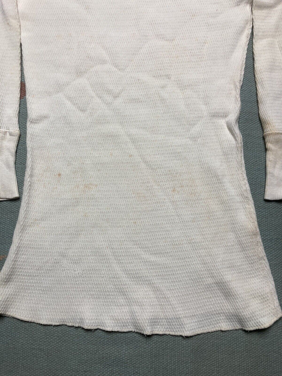 Vintage Vtg 60s waffle knit thermal shirt JCPenney cotton large tall Size US L / EU 52-54 / 3 - 9 Thumbnail