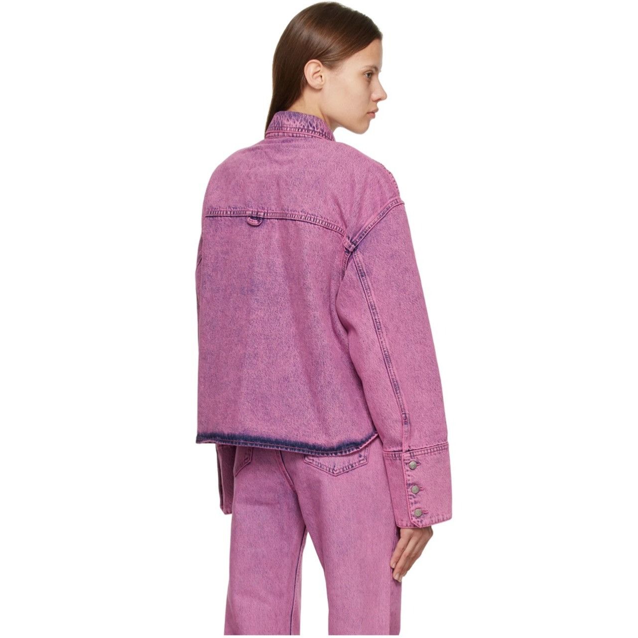 REMAIN Birger Christensen REMAIN BIRGER CHRISTENSEN Italy Purple Thalia Denim jacket U Size M / US 6-8 / IT 42-44 - 2 Thumbnail