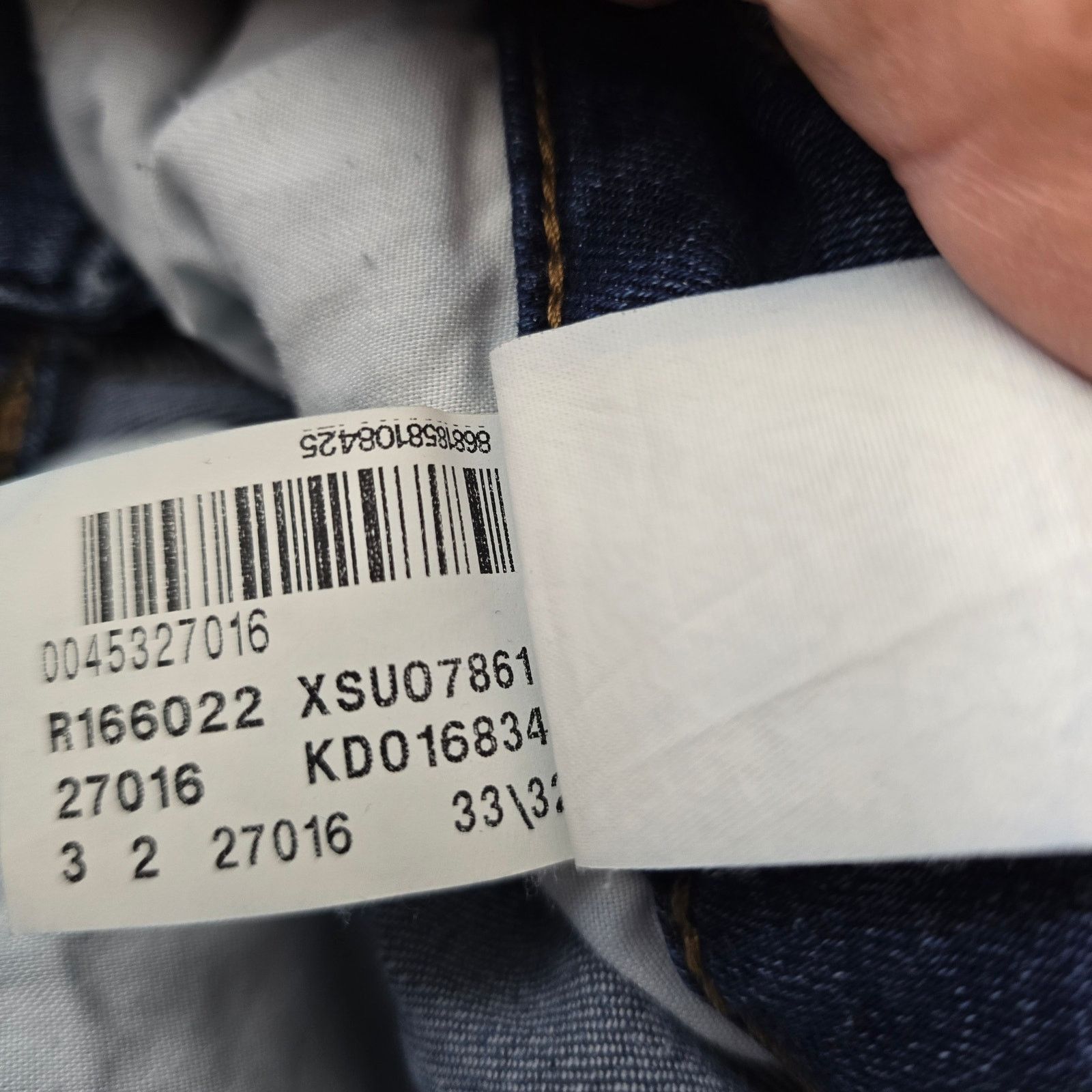 Mavi Mavi Zach Straight Leg Blue Denim Jeans 33/32 Actual 34/30 Size US 33 - 6 Thumbnail