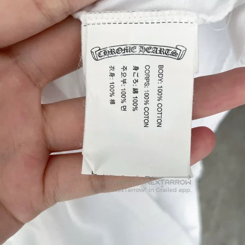 Chrome Hearts CHROME HEARTS Size M White horseshoe cross sword vine short Size US M / EU 48-50 / 2 - 7 Thumbnail