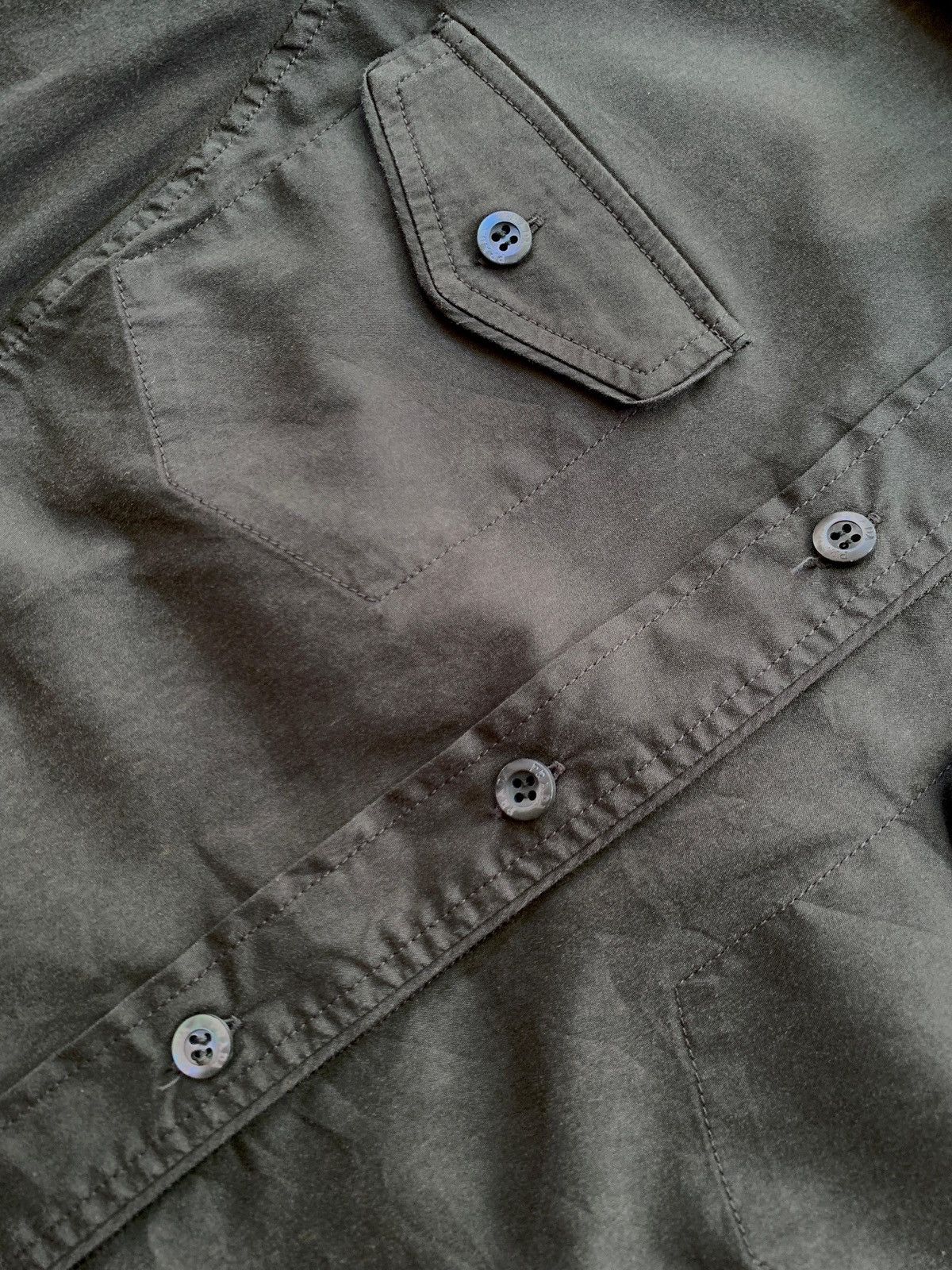 Prada FREE TAX! 2000s Military Printed Logo Ls Shirt Size US S / EU 44-46 / 1 - 6 Thumbnail