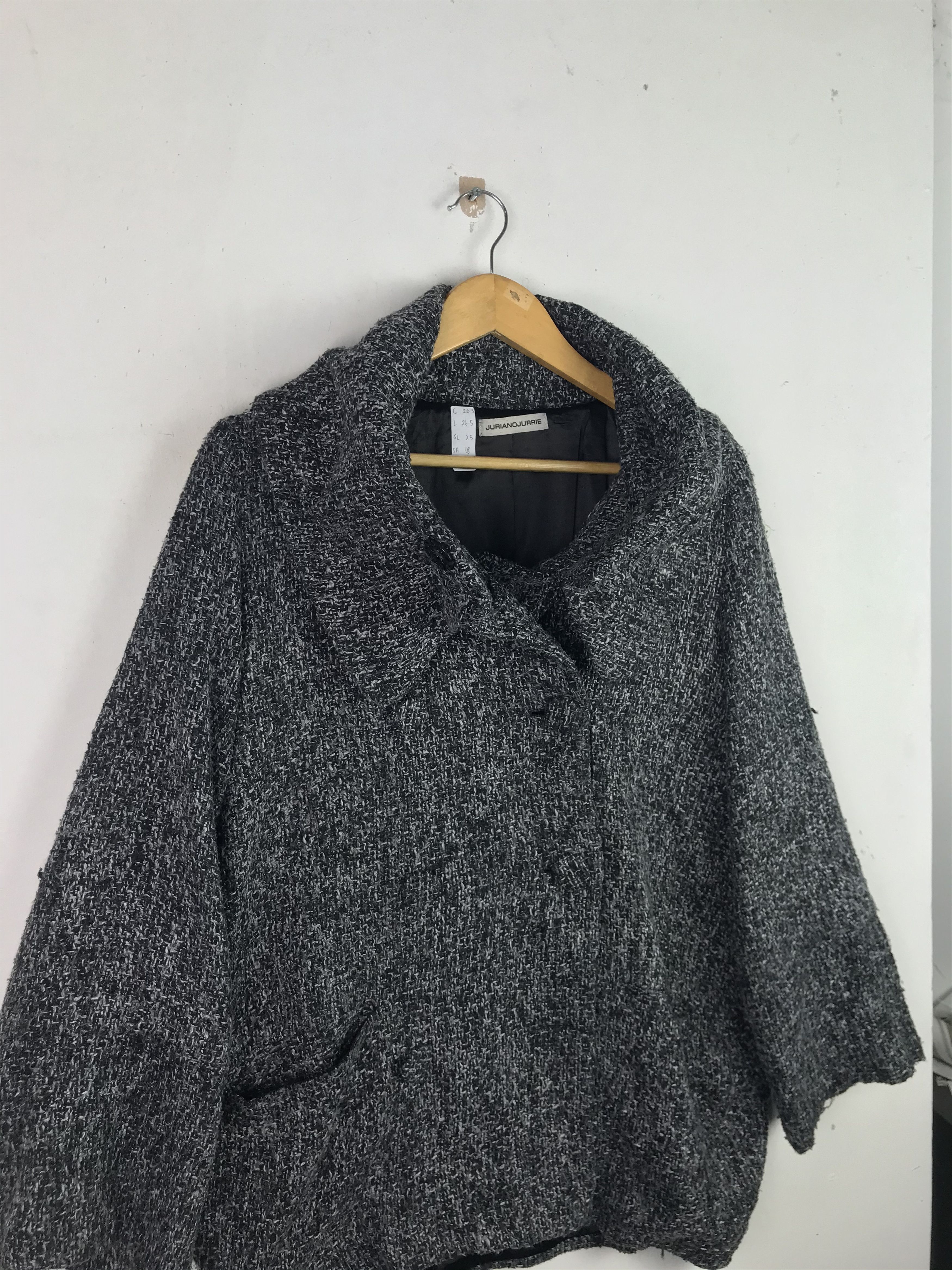 Other Very Rare Juriano Jurrie Rare Design Big Collar Jacket Size US M / EU 48-50 / 2 - 8 Thumbnail