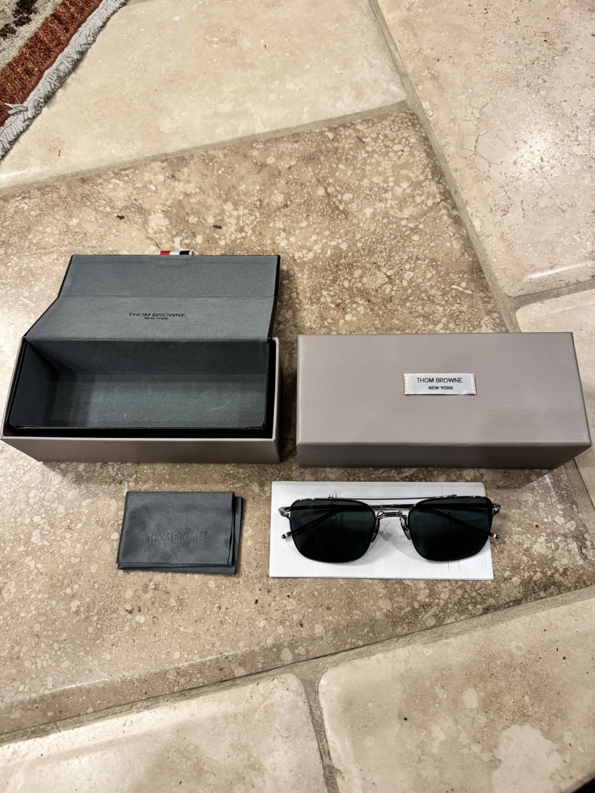 Thom Browne Thom Browne Sunglasses Size ONE SIZE - 2 Thumbnail