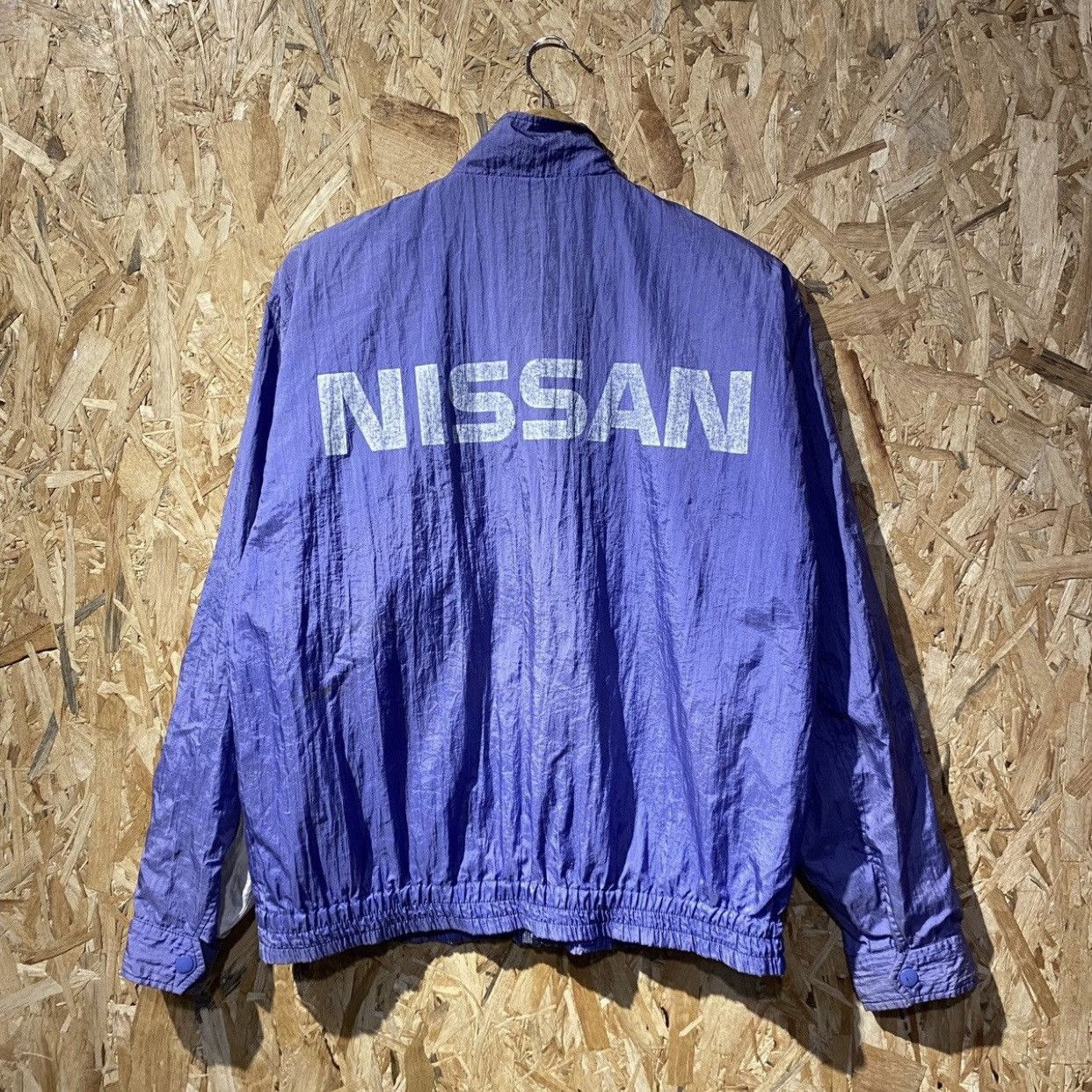 Japanese Brand × Vintage vintage Nissan Windbreaker Jacket, JDM, Skyline, Nismo Size US L / EU 52-54 / 3 - 1 Thumbnail
