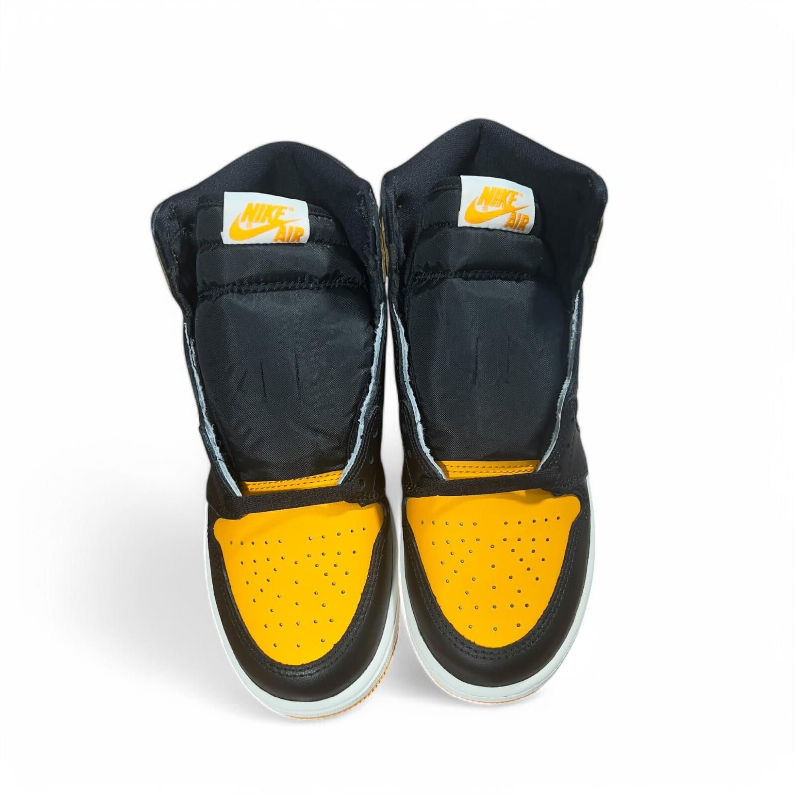 Nike Nike Air Jordan 1 High OG GS Taxi Black Yellow UK 4.5 Size US 5 / EU 37 - 5 Thumbnail