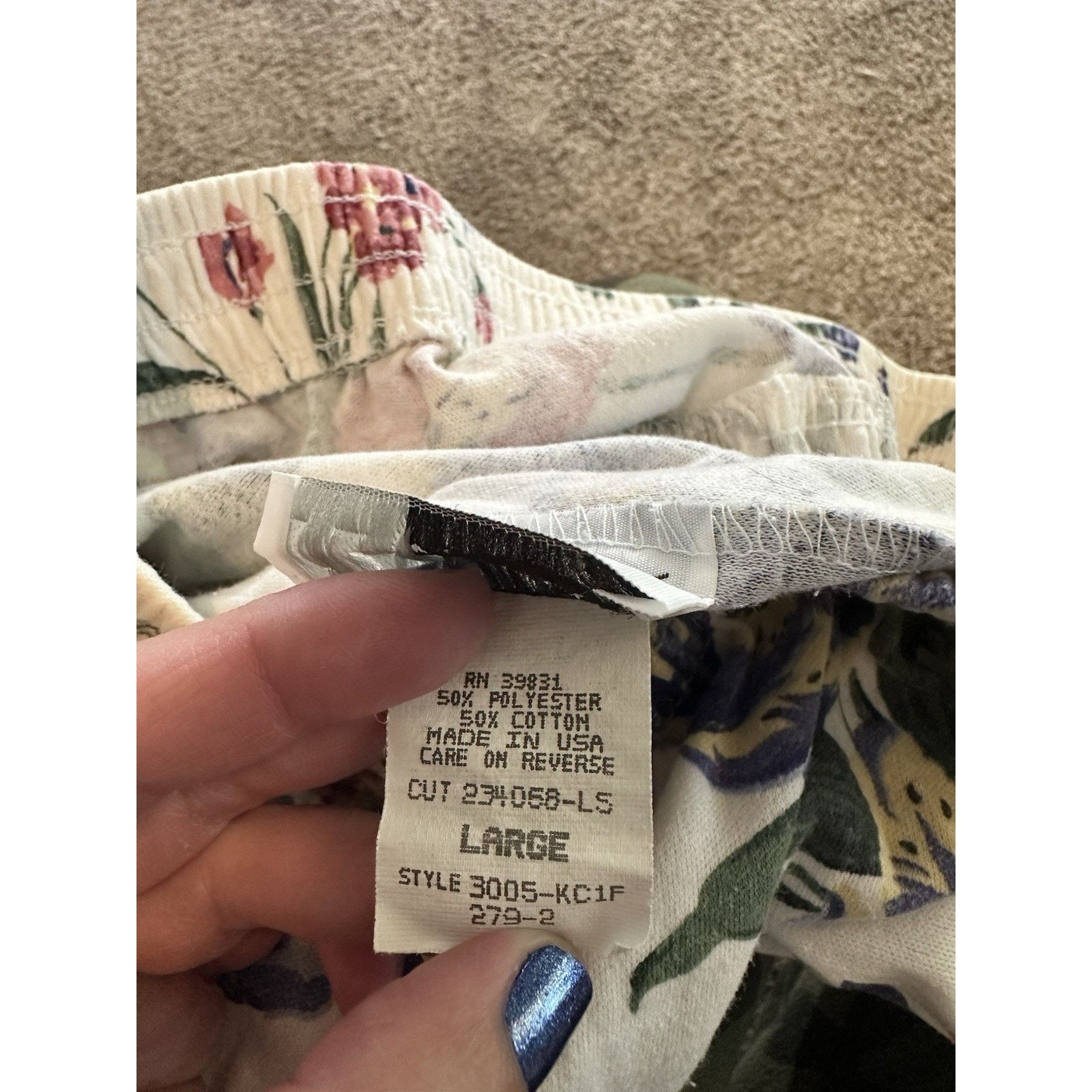 Other FR Sport Women's Large Floral Print Skirt Made in USA Size 31" - 3 Thumbnail