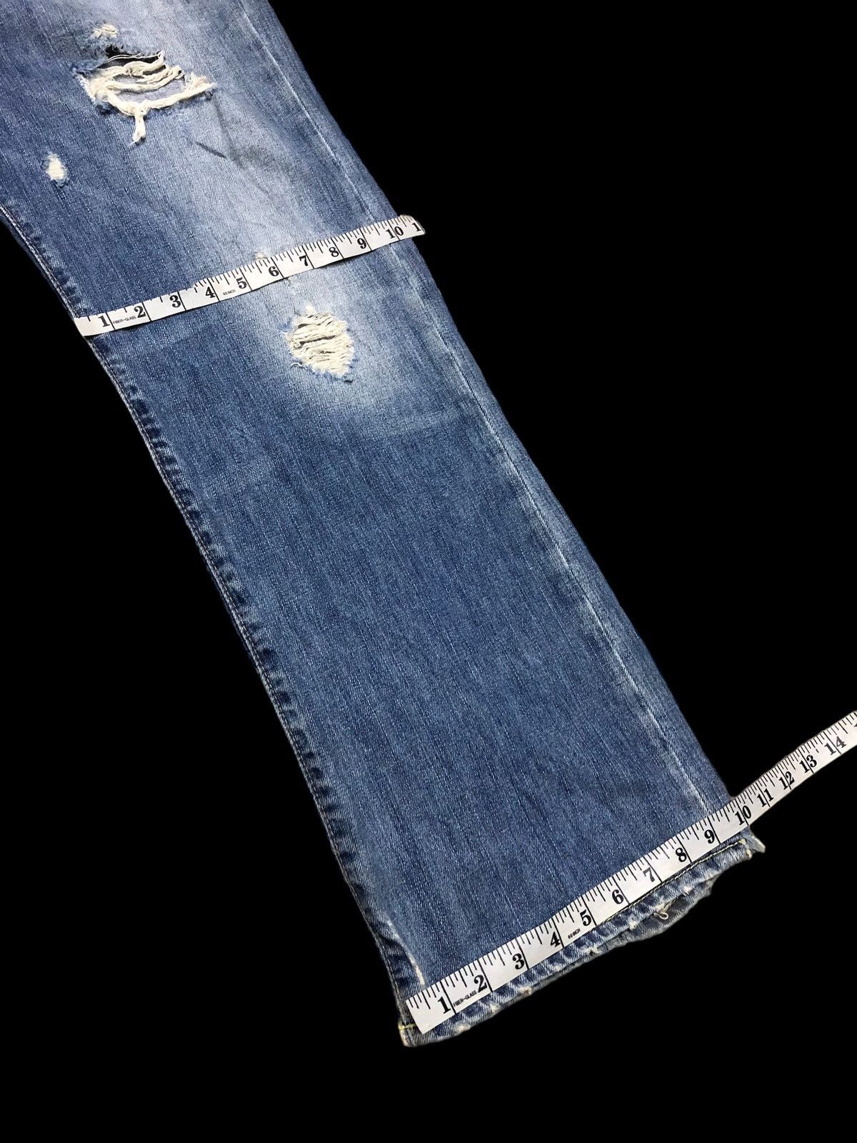 Abercrombie & Fitch A&F DISTRESSED DENIM Size US 34 / EU 50 - 10 Thumbnail