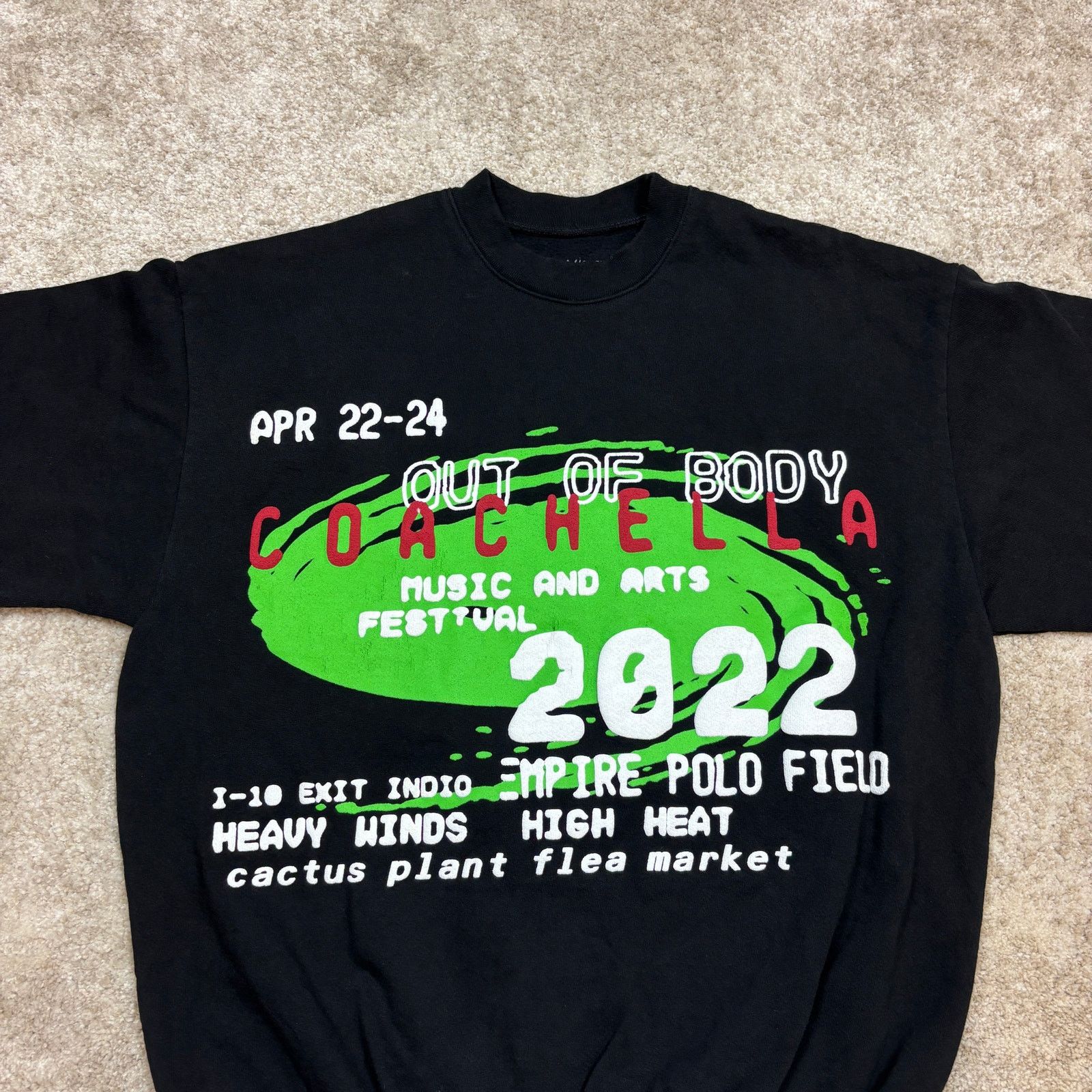 Cactus Plant Flea Market × Coachella Cactus Plant Flea Market CPFM Coachella 2022 Sweatshirt L Size US L / EU 52-54 / 3 - 2 Thumbnail
