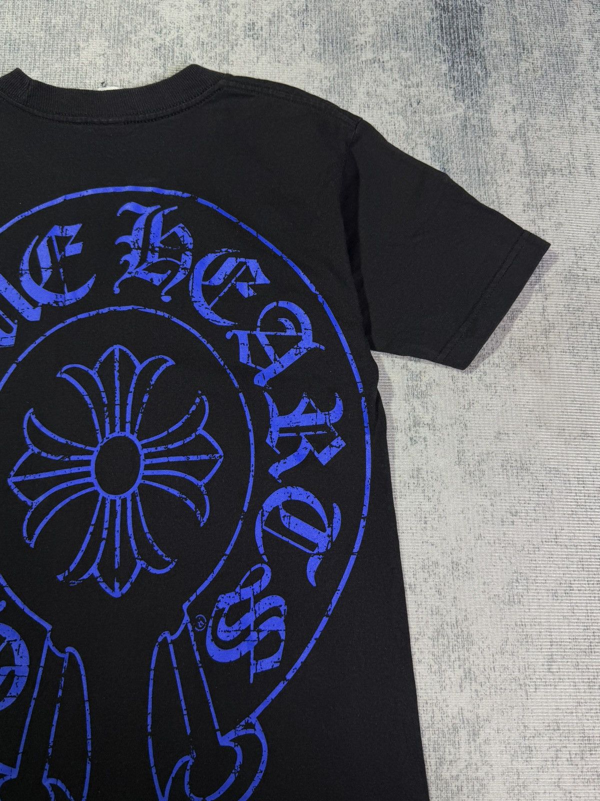 Chrome Hearts 2000s Y2K Blue Horseshoe Scroll Size US S / EU 44-46 / 1 - 3 Thumbnail